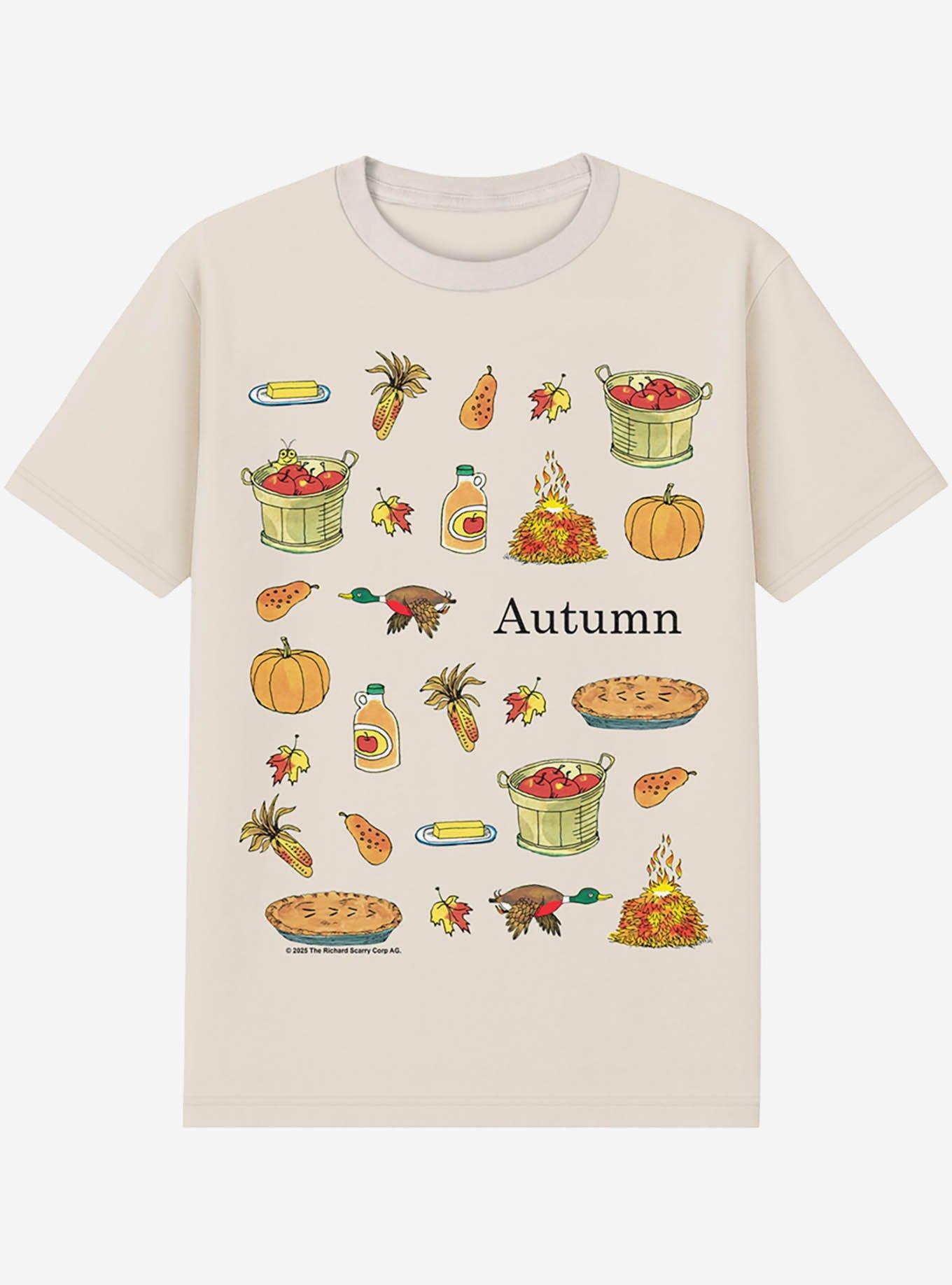 Richard Scarry Autumn Vibes T-Shirt, , hi-res