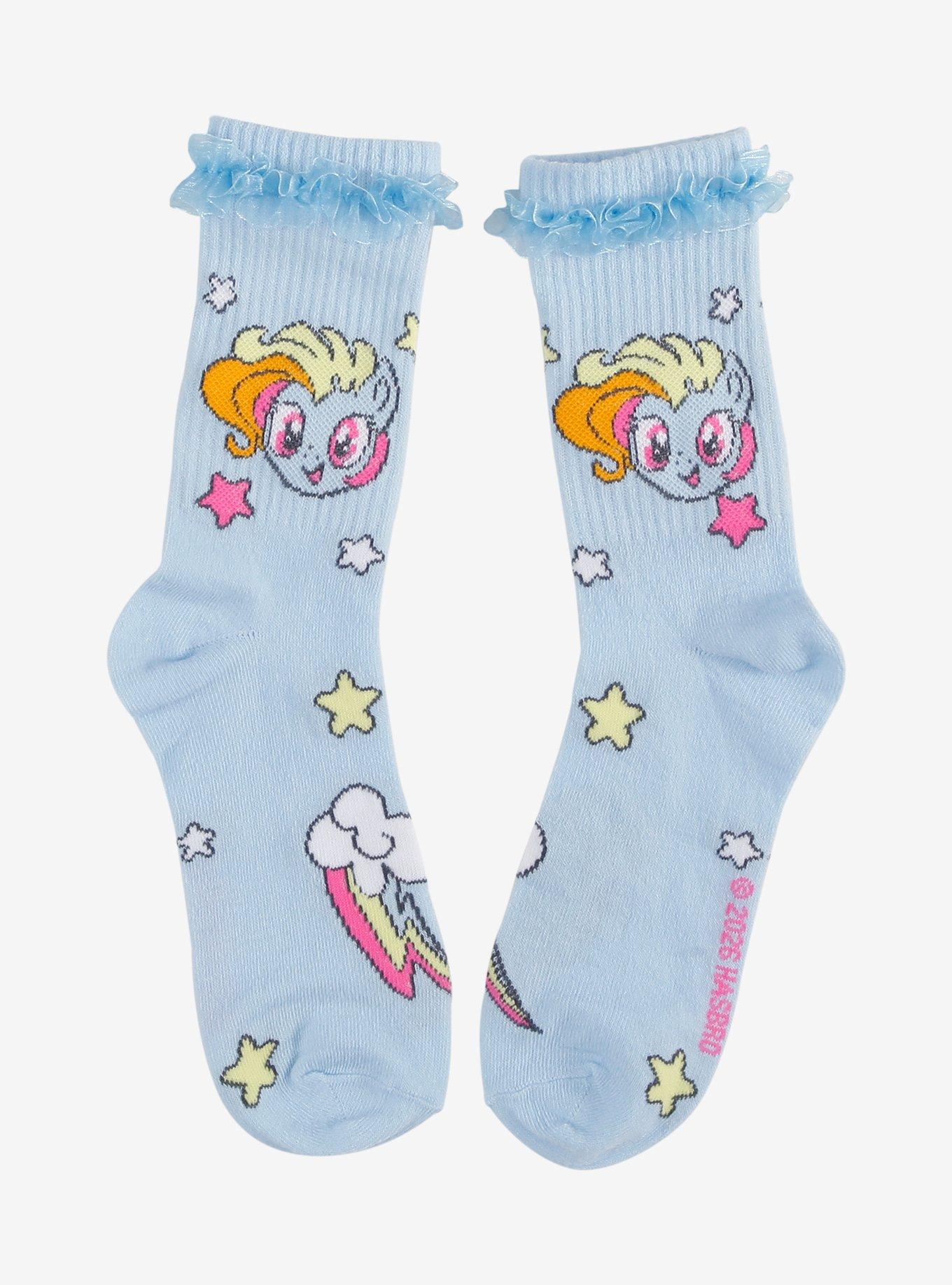 My Little Pony Rainbow Dash Crew Socks, , hi-res