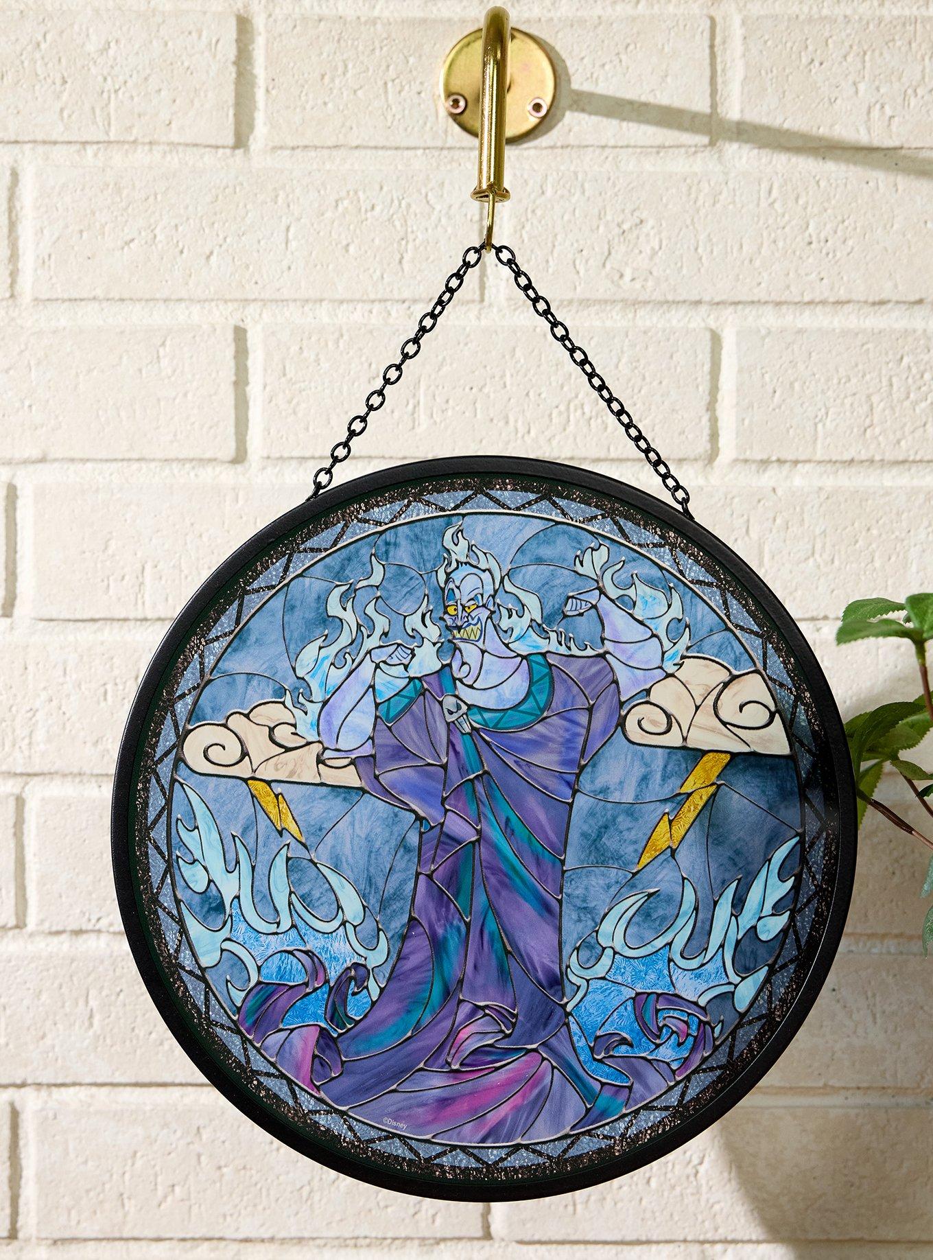 Disney Hercules Hades Stained Glass Portrait Wall Art - BoxLunch Exclusive, , hi-res