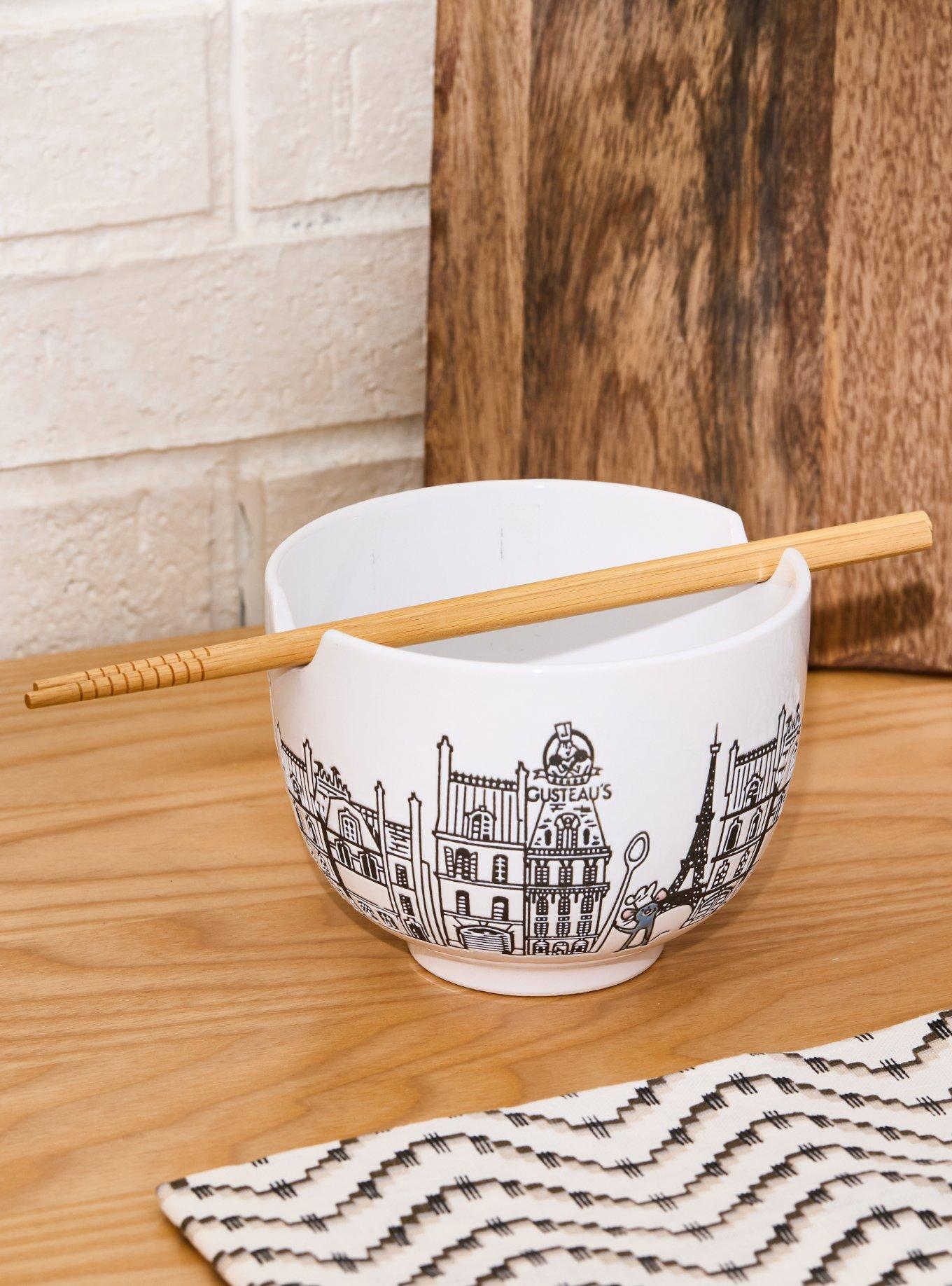 Disney Pixar Ratatouille Remy Paris Ramen Bowl with Chopsticks - BoxLunch Exclusive, , hi-res