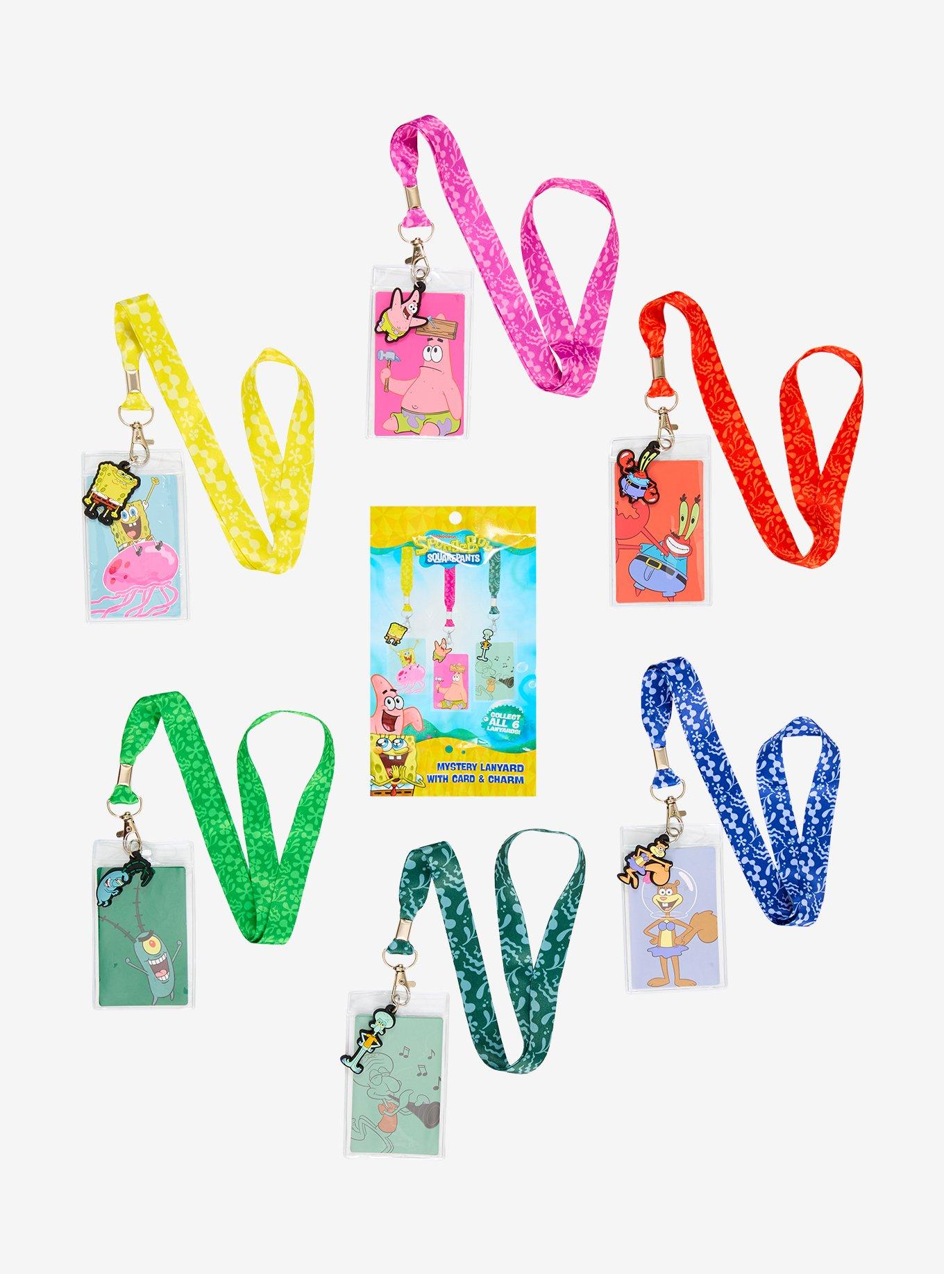 SpongeBob SquarePants Characters Blind Bag Lanyard, , hi-res