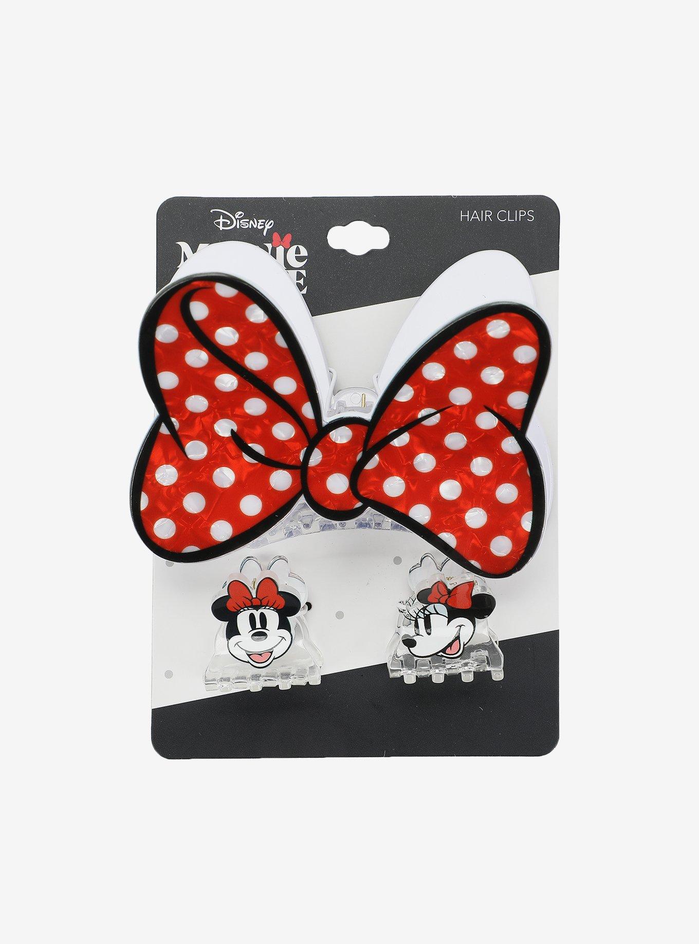 Disney Minnie Mouse Hair Clip Set, , hi-res