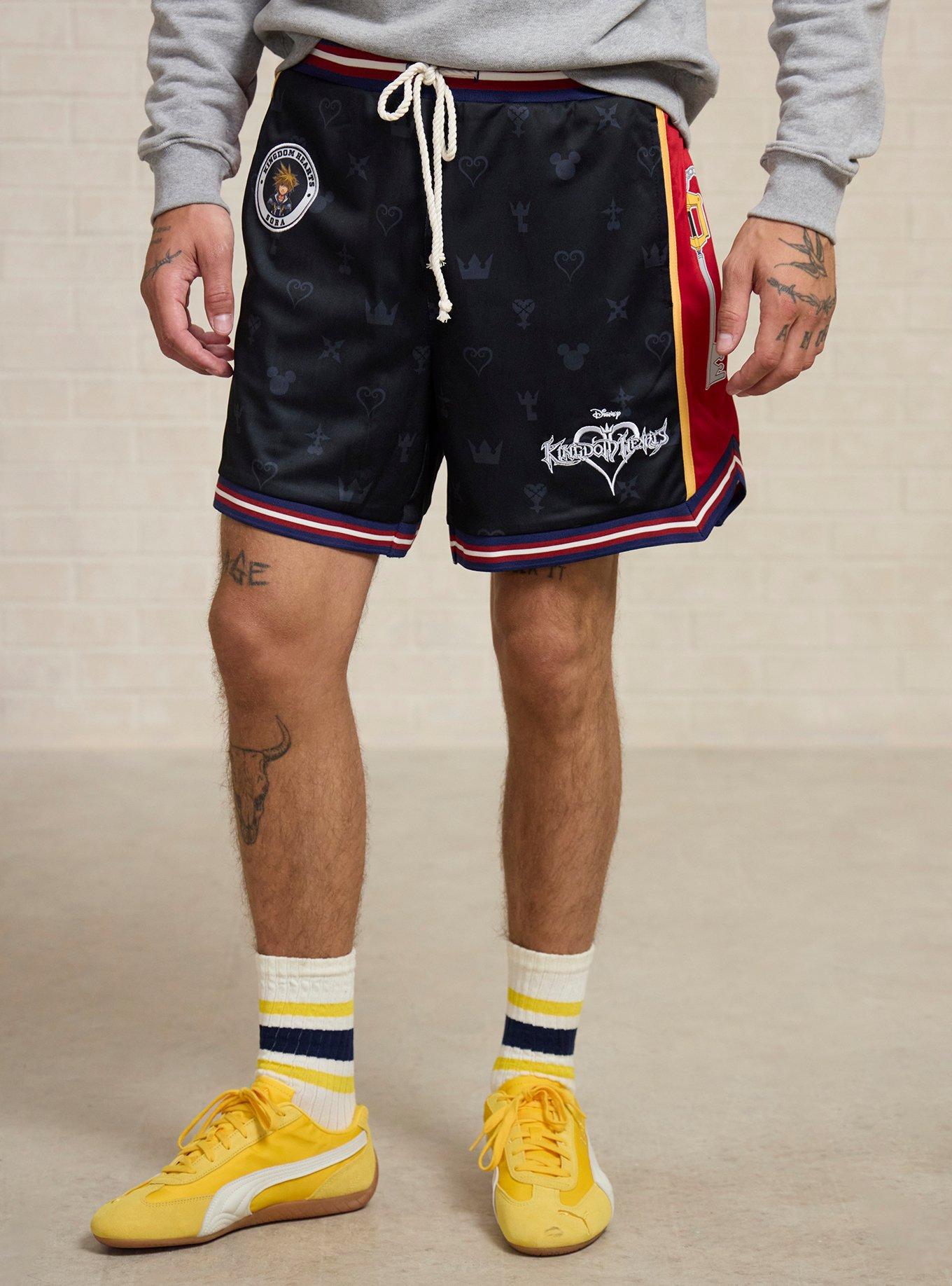 Disney Kingdom Hearts Sora Basketball Shorts - BoxLunch Exclusive, , hi-res
