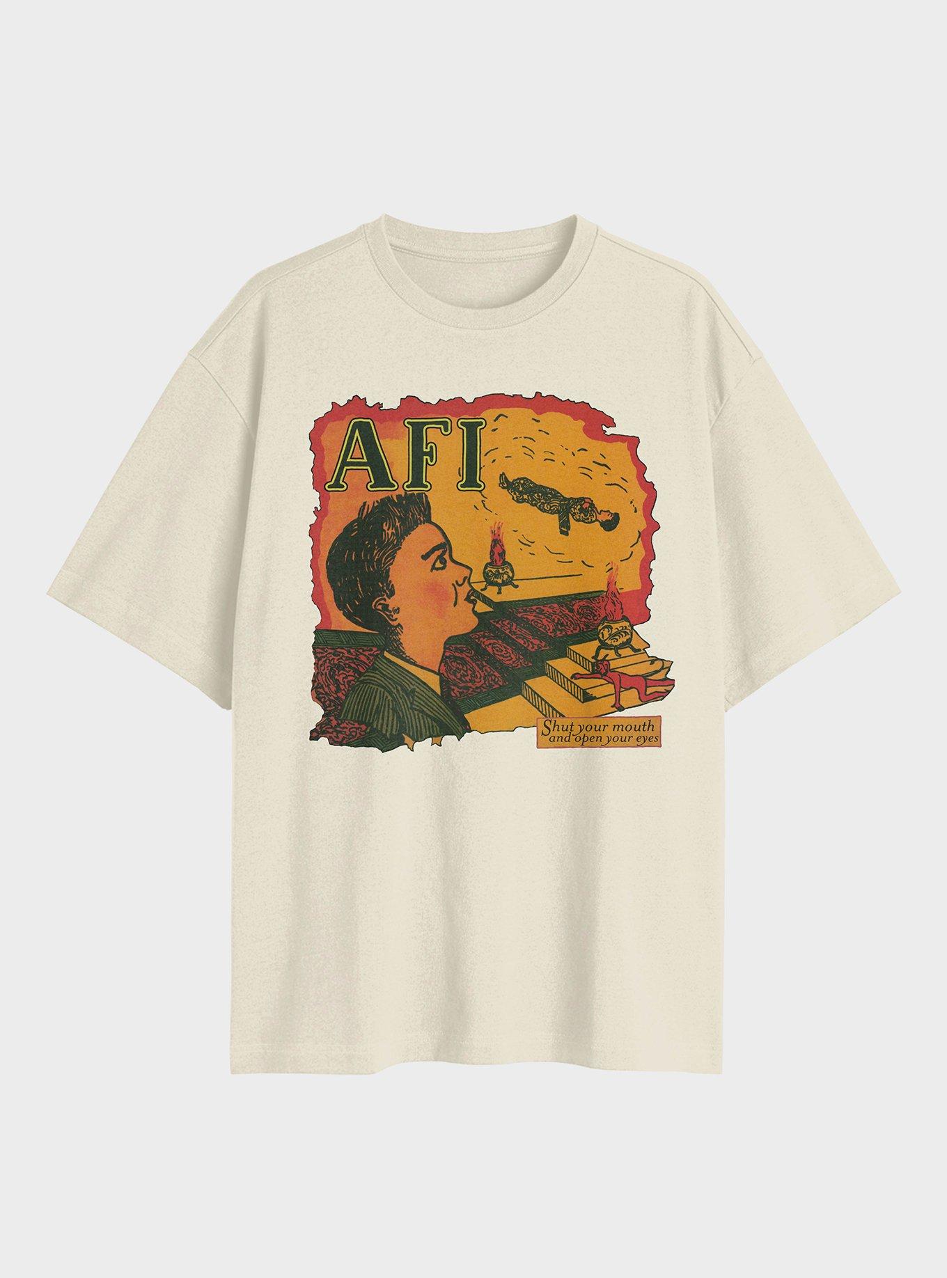 AFI Shut Your Mouth and Open Your Eyes T-Shirt, , hi-res