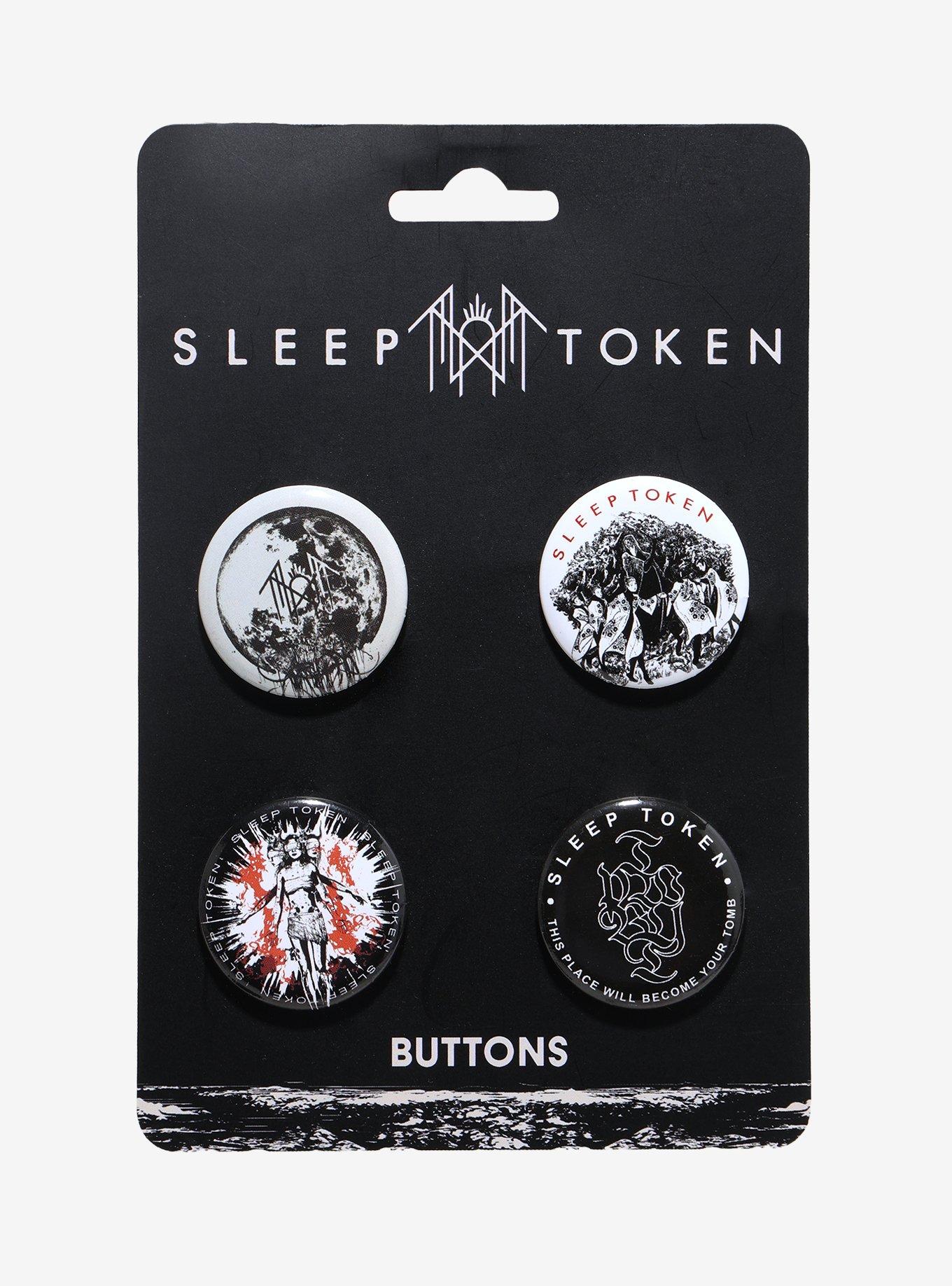 Sleep Token Button Set, , hi-res