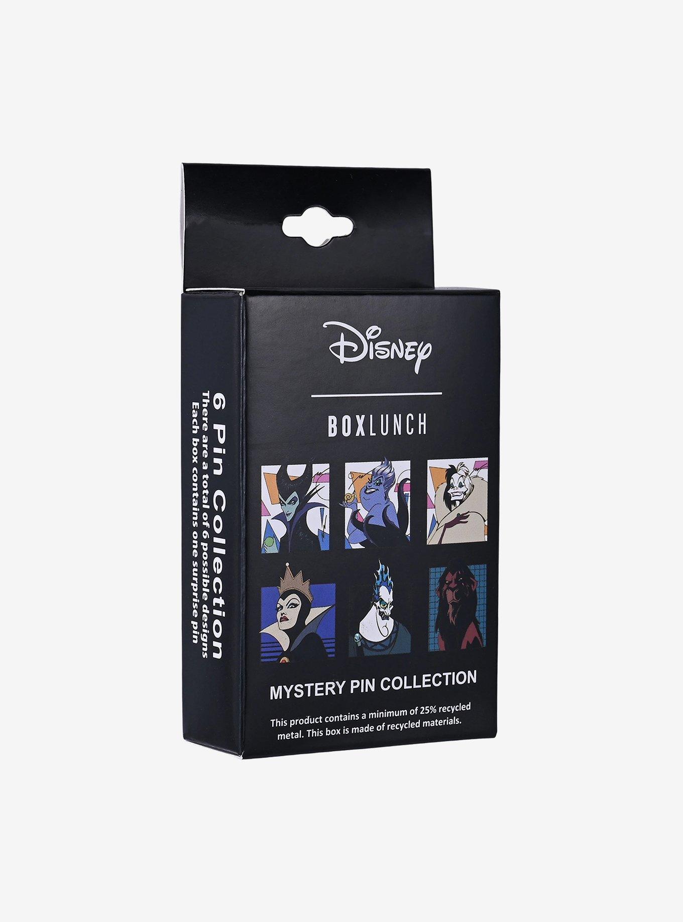 Disney Villains Retro Midnight Blind Box Enamel Pin - BoxLunch Exclusive, , hi-res