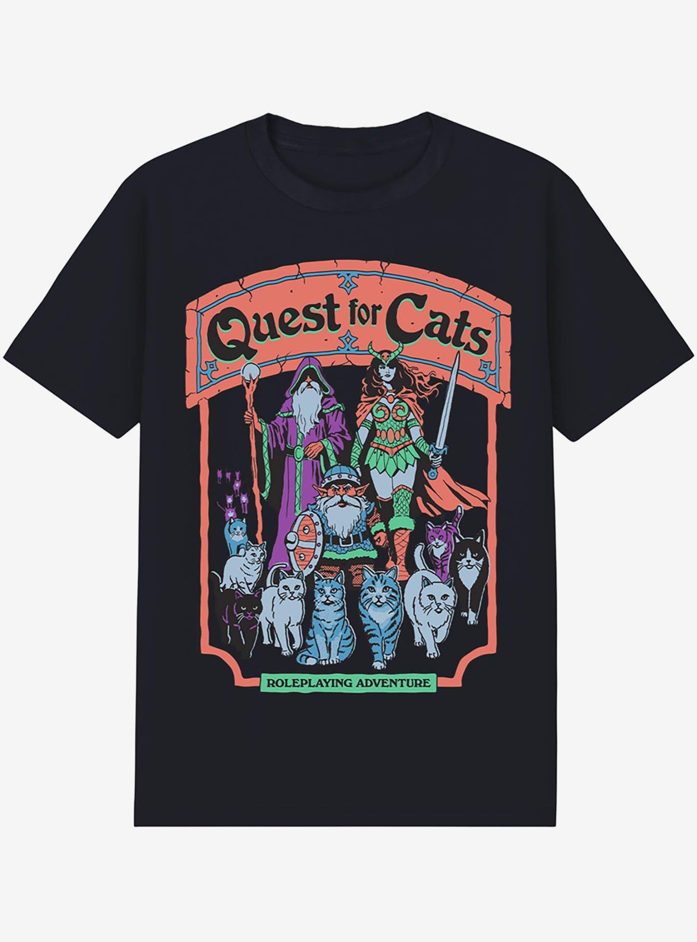 Steven Rhodes Quest for Cats T-Shirt, , hi-res