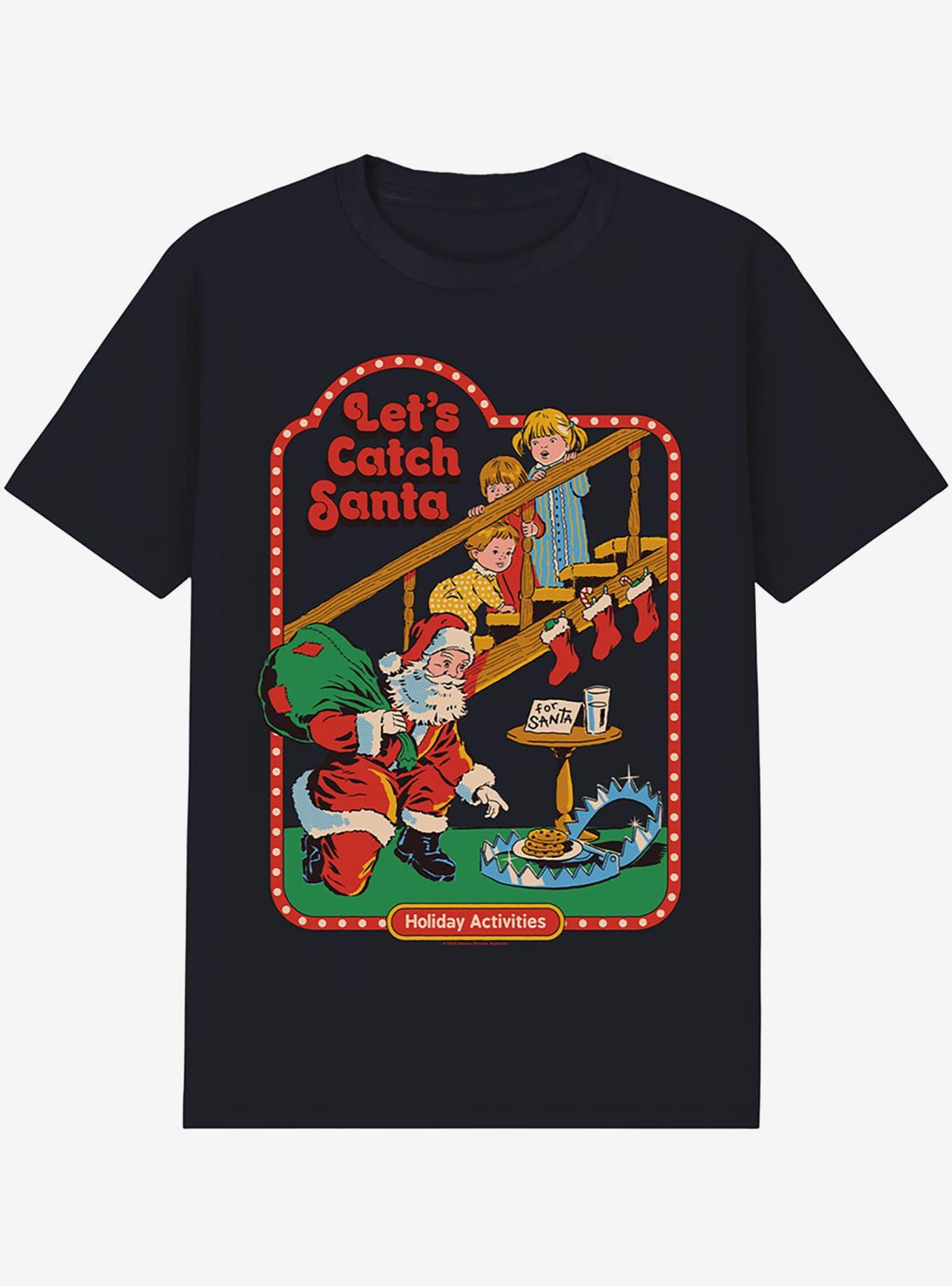 Steven Rhodes Let's Catch Santa T-Shirt, , hi-res