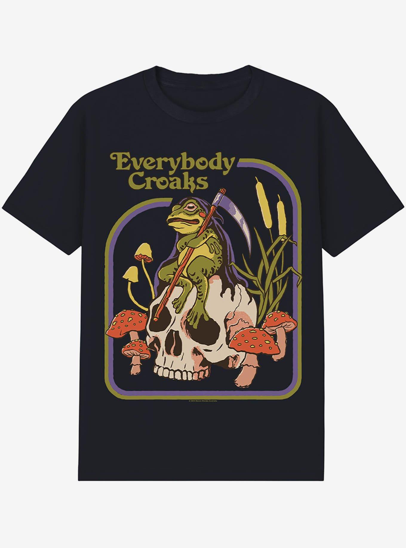 Steven Rhodes Everybody Croaks T-Shirt, , hi-res