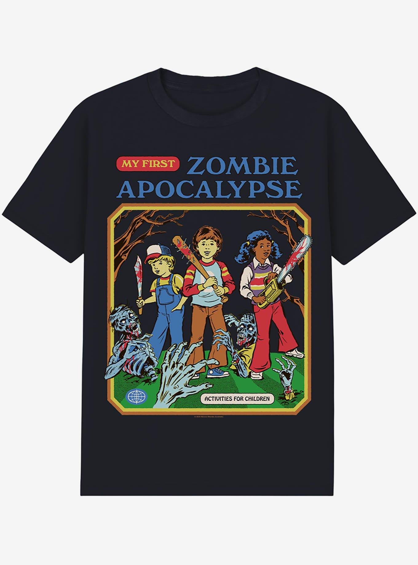 Steven Rhodes My First Zombie Apocalypse T-Shirt, , hi-res