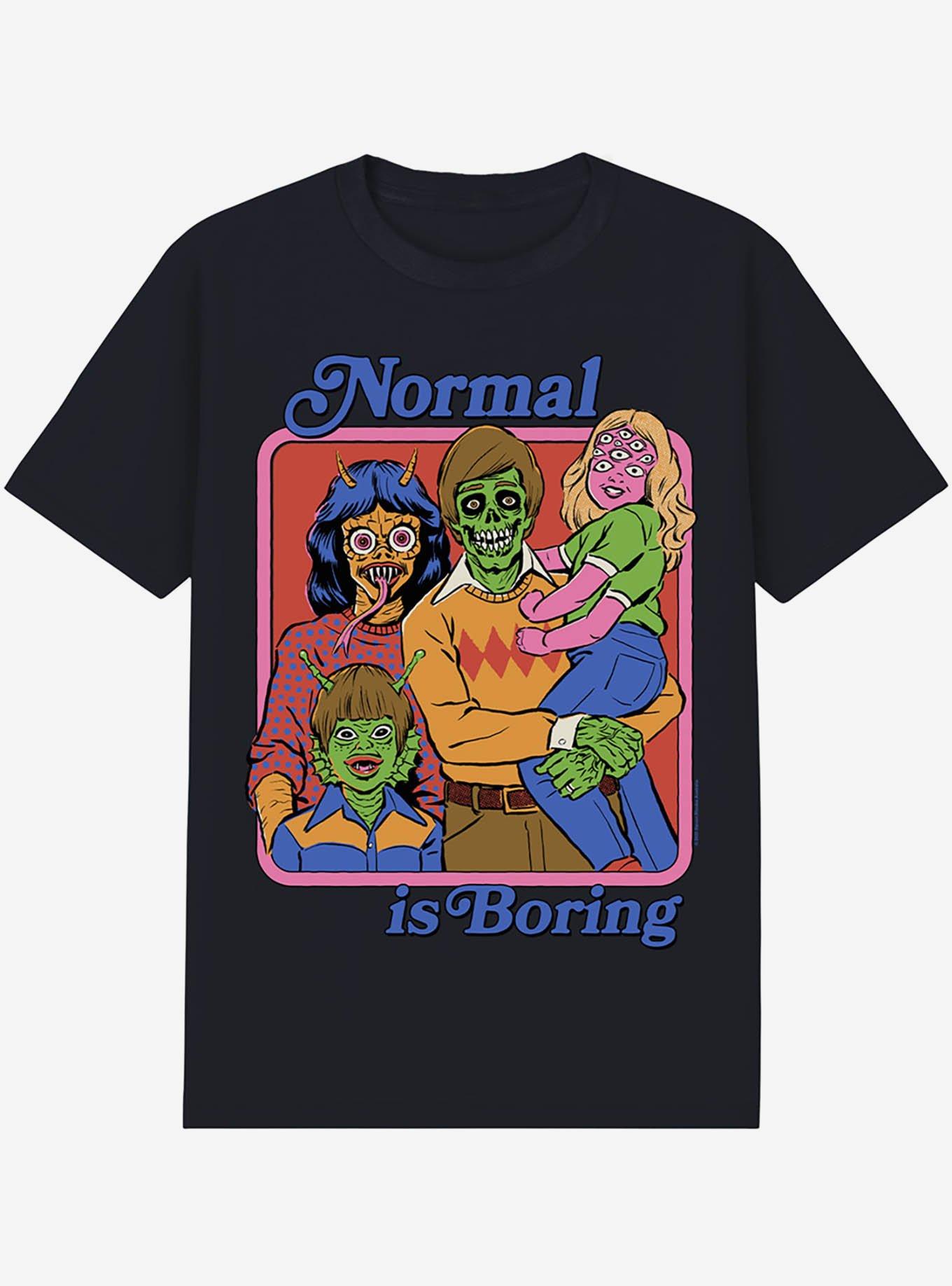 Steven Rhodes Normal is Boring T-Shirt, , hi-res