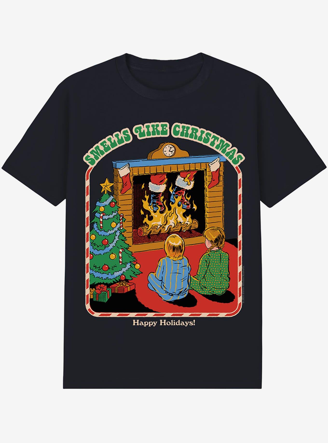 Steven Rhodes Smells Like Christmas T-Shirt, , hi-res