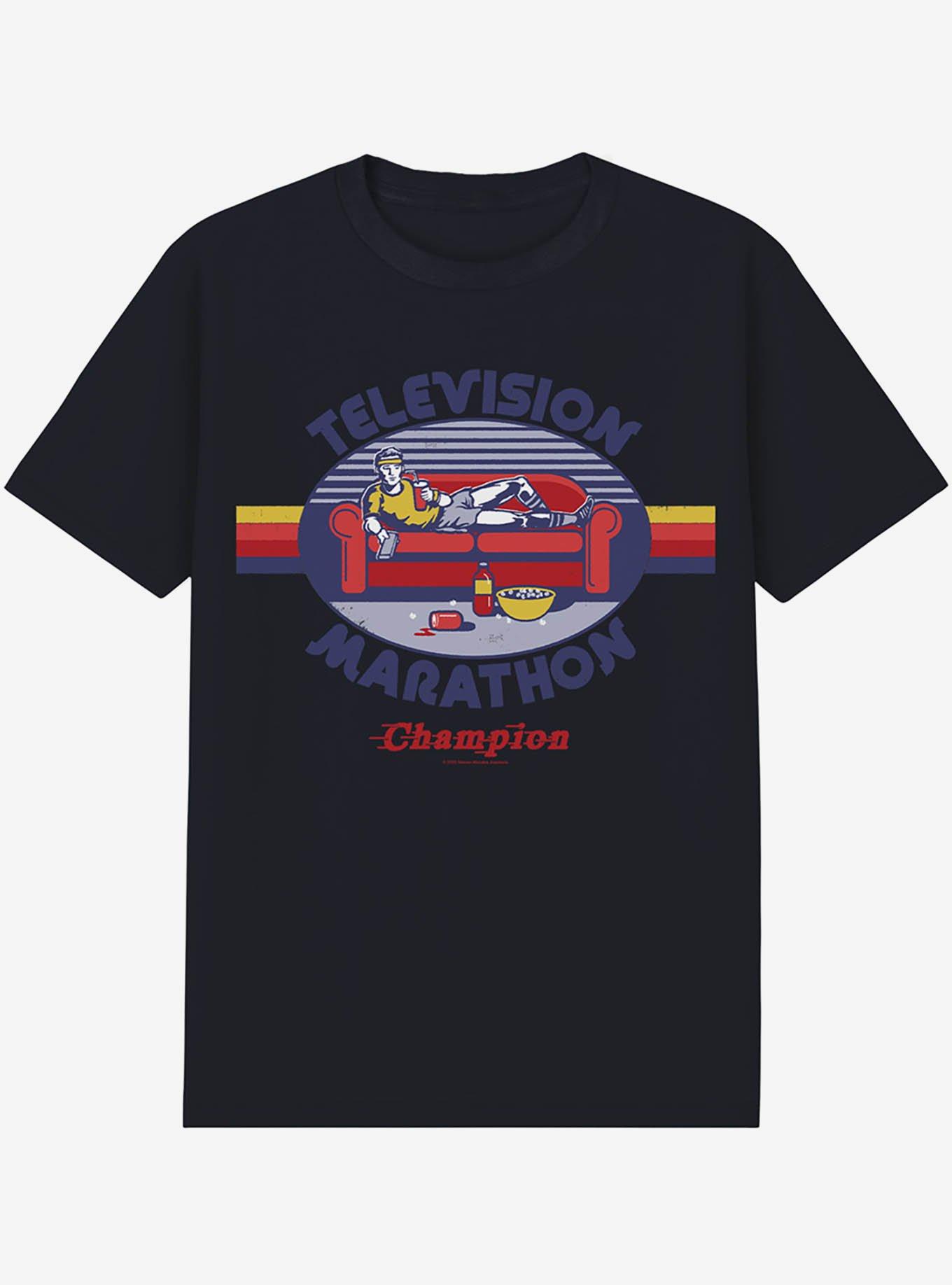 Steven Rhodes Television Marathon Champion T-Shirt, , hi-res