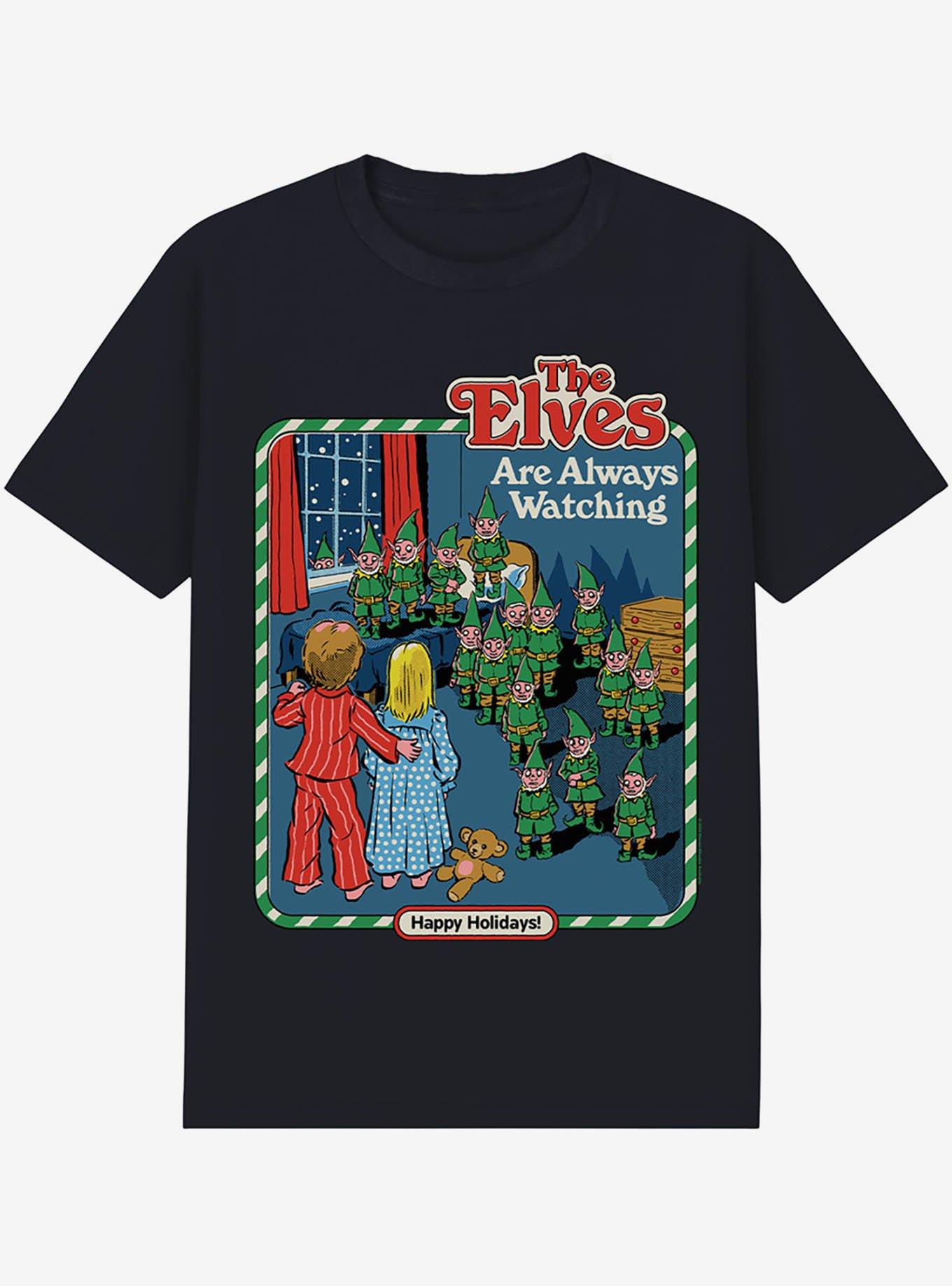Steven Rhodes The Elves are Always Watching T-Shirt, , hi-res