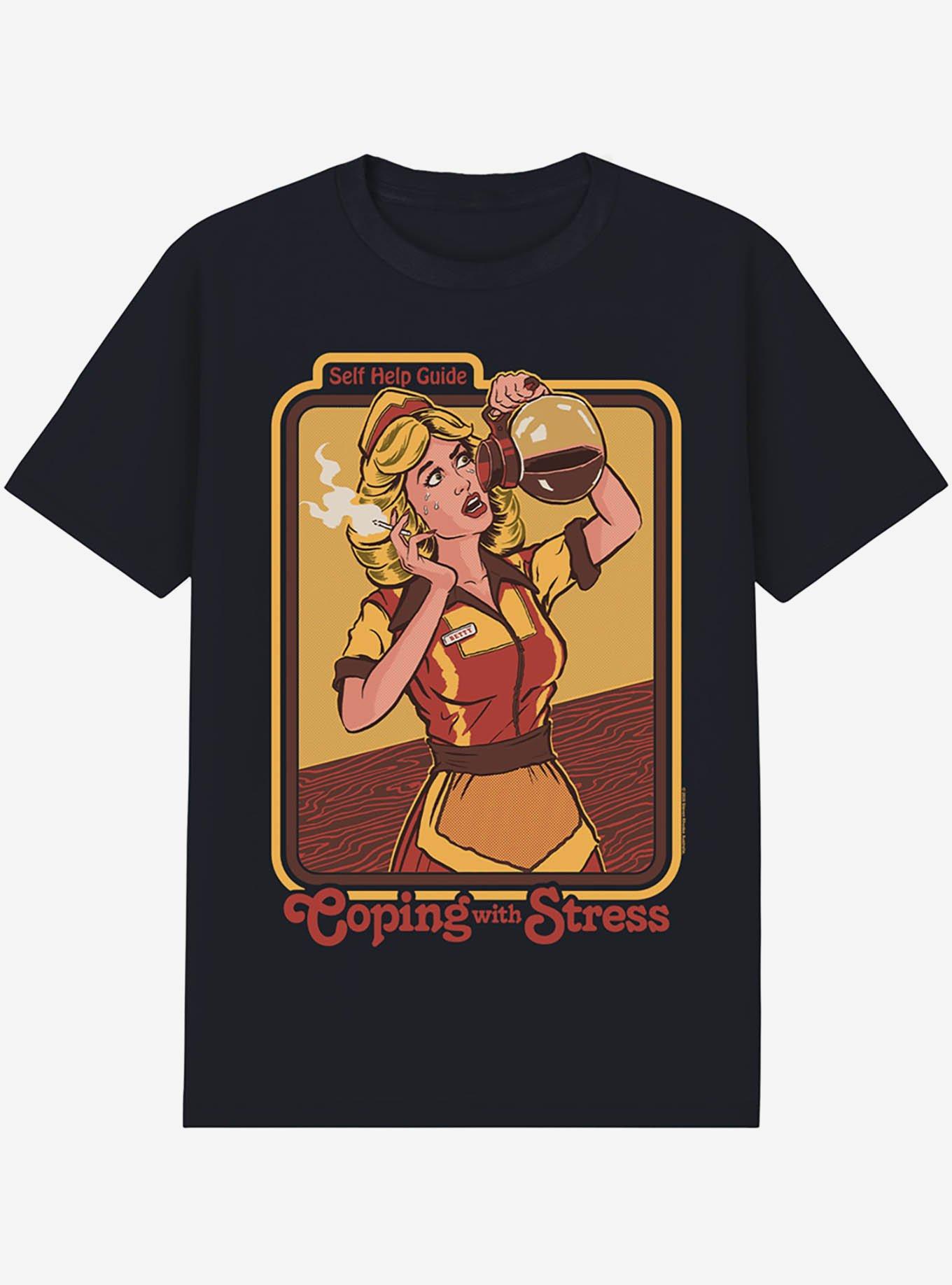 Steven Rhodes Coping With Stress T-Shirt, , hi-res