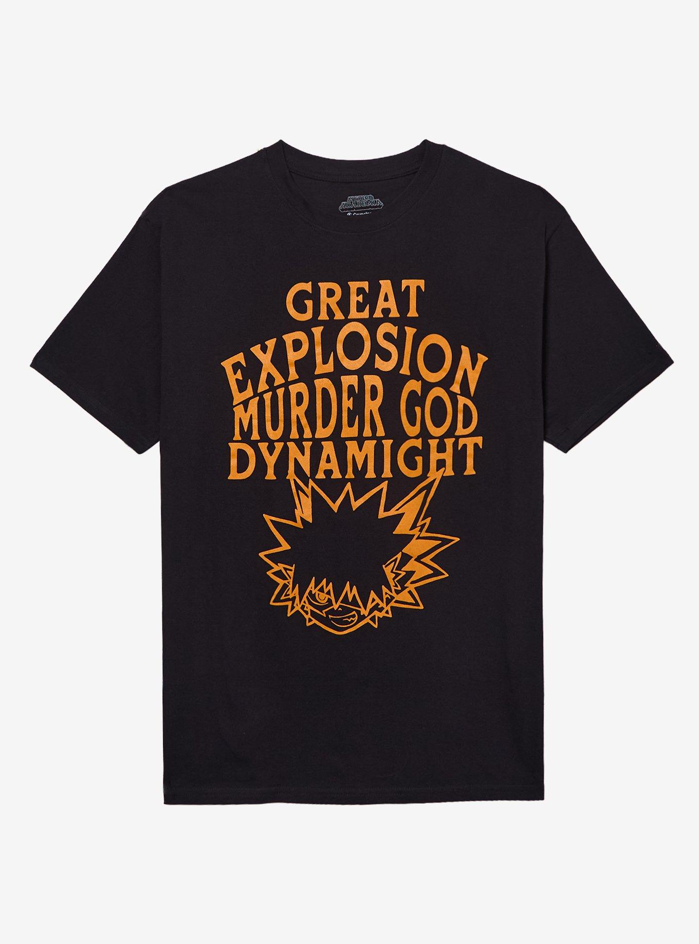 My Hero Academia Bakugo Hero Name Chibi Art T-Shirt, , hi-res