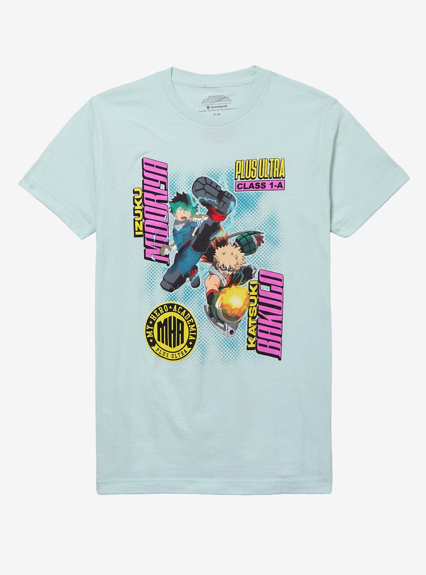 My Hero Academia Bakugo & Deku Bold Names T-Shirt, , hi-res