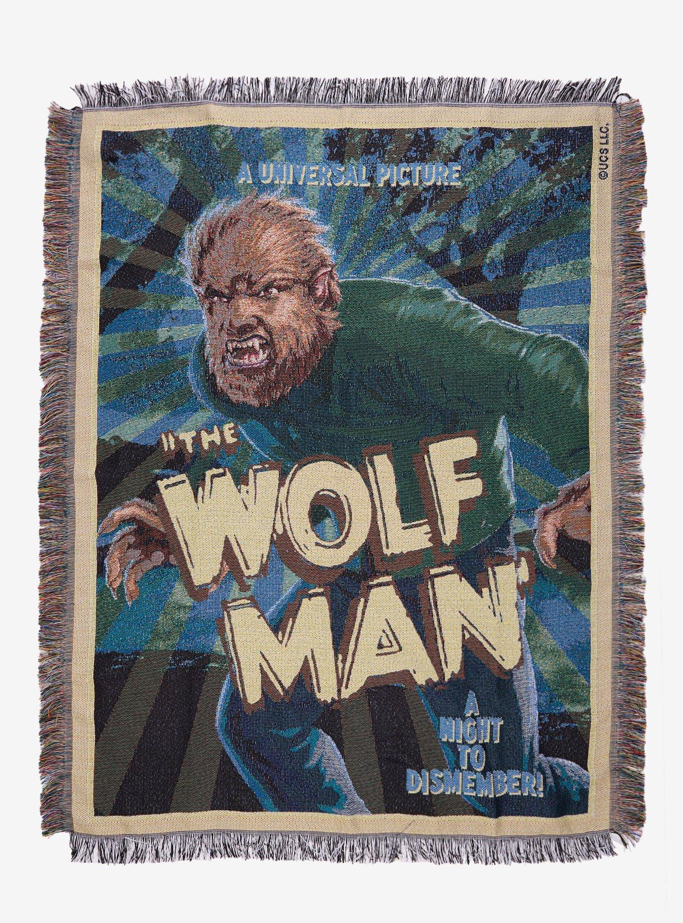 The Wolf Man A Night To Dismember Tapestry Throw - BoxLunch Exclusive