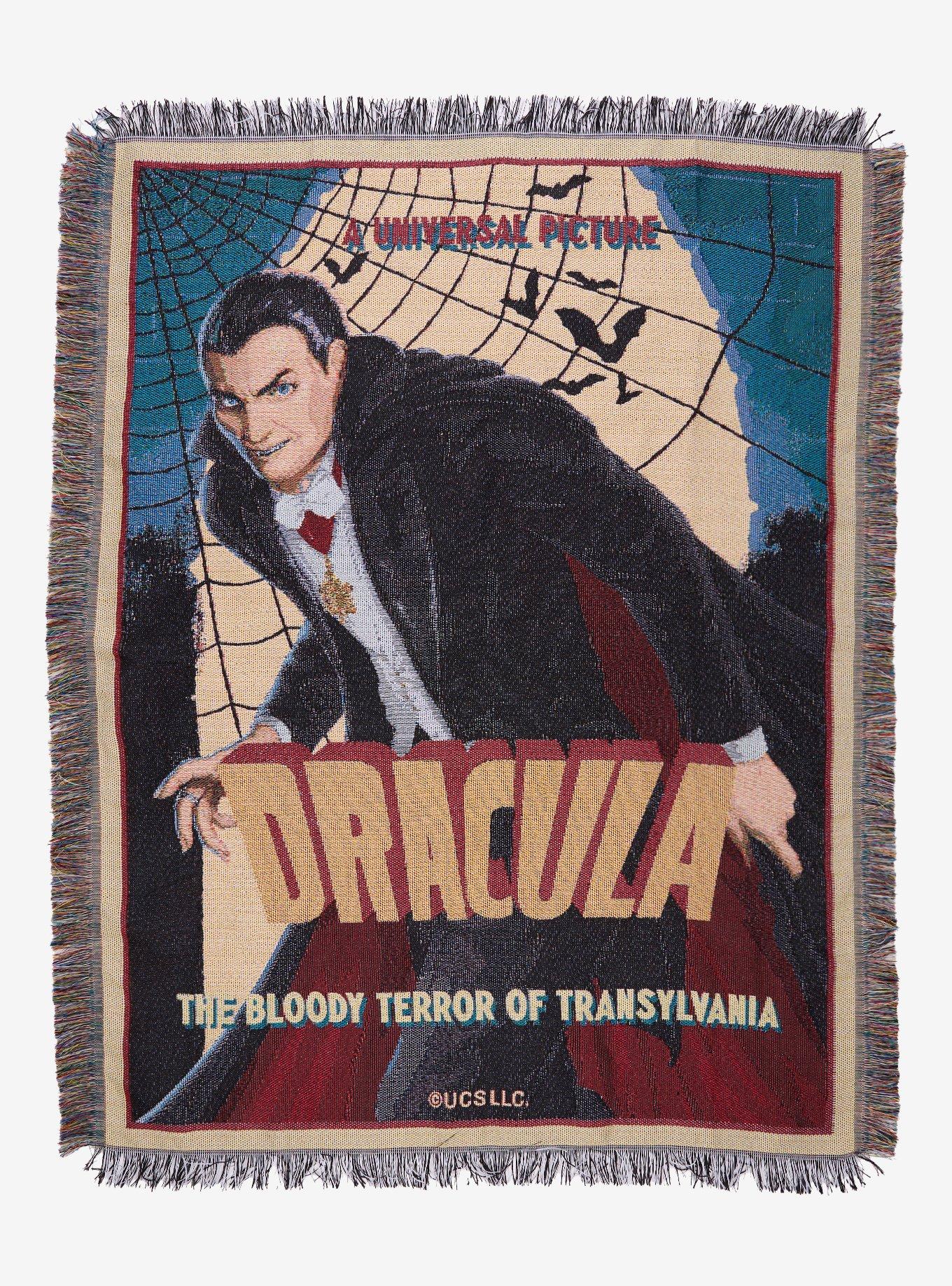 Dracula The Bloody Terror Tapestry Throw - BoxLunch Exclusive