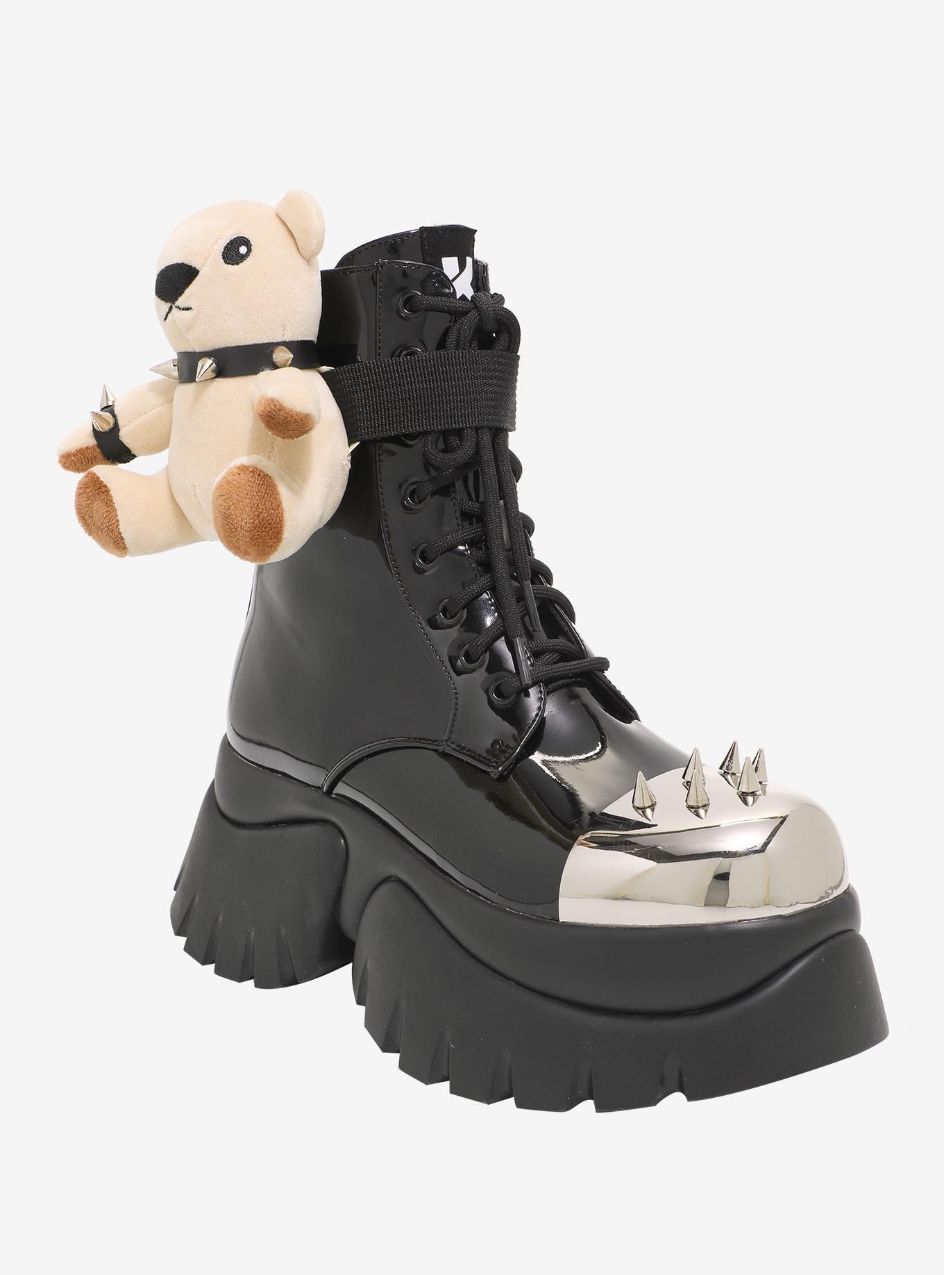 Koi The Rocky Horror Picture Show Eddie's Teddy Spike Combat Boots