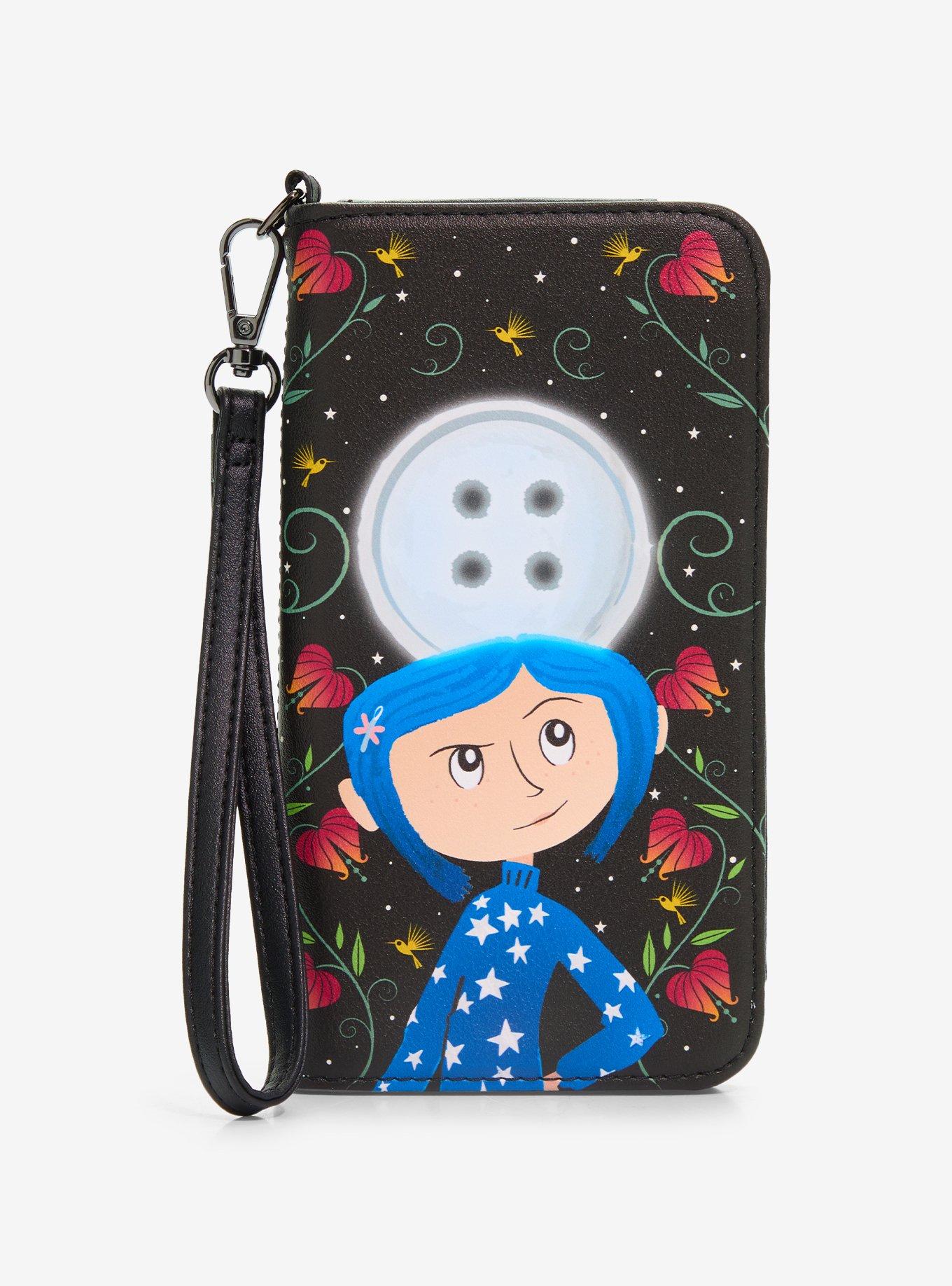 Loungefly Coraline Garden Moon Tech Wallet, , hi-res
