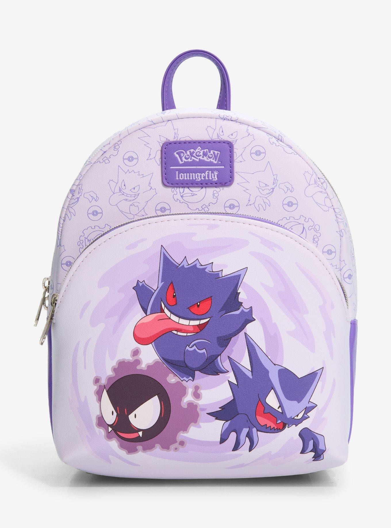 Loungefly Pok&eacute;mon Gengar Evolutions Mini Backpack, , hi-res