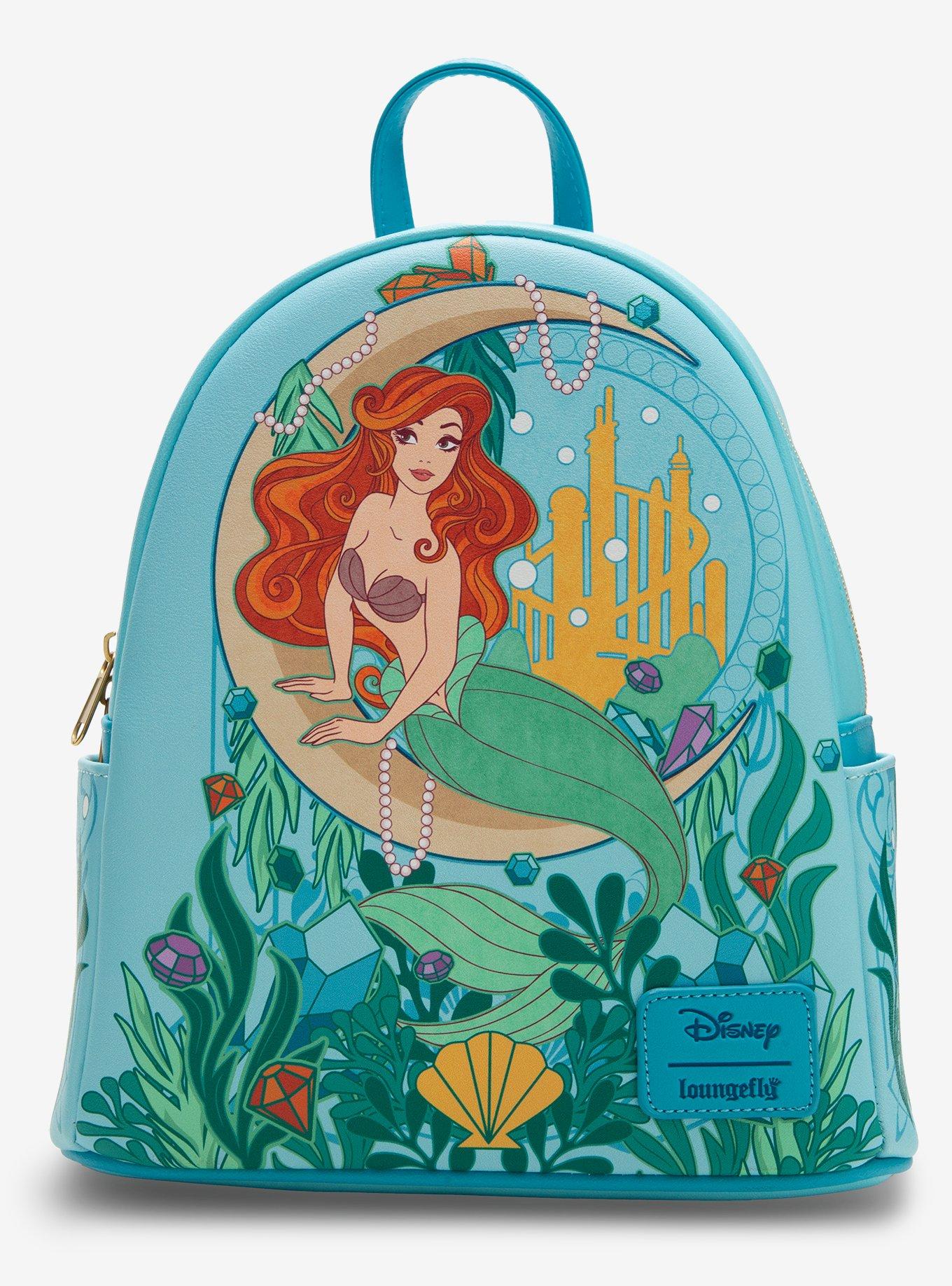 Loungefly Disney The Little Mermaid Moon Ocean Mini Backpack, , hi-res