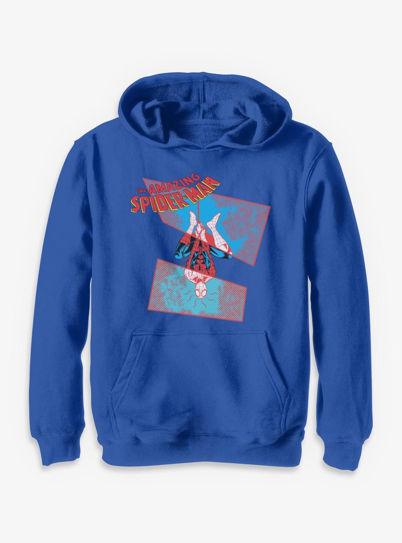 Marvel Spider-Man Upsidedown Youth Hoodie, , hi-res