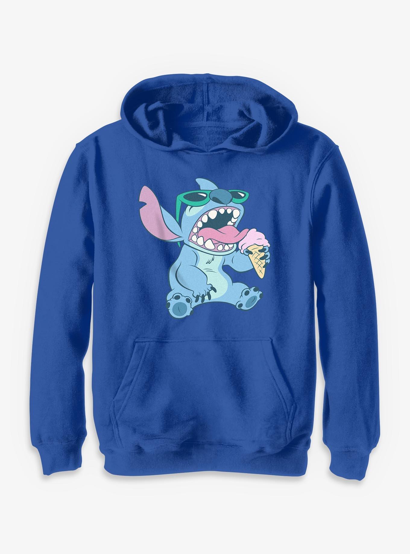 Disney Lilo & Stitch Ice Cream Stitch  Youth Hoodie, , hi-res