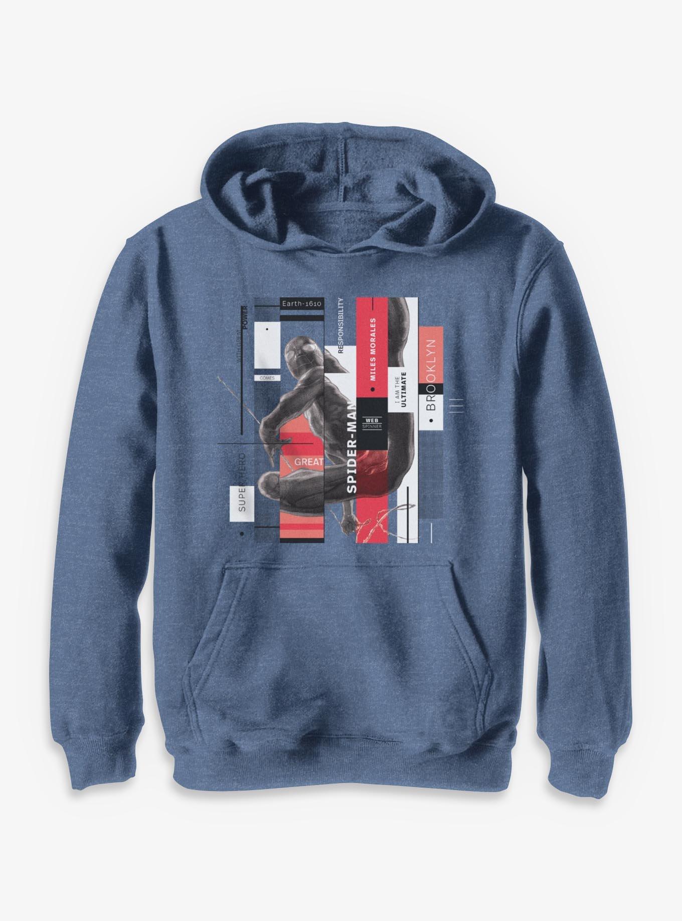 Marvel Spider-Man Panels Puzzle Movement Youth Hoodie, , hi-res