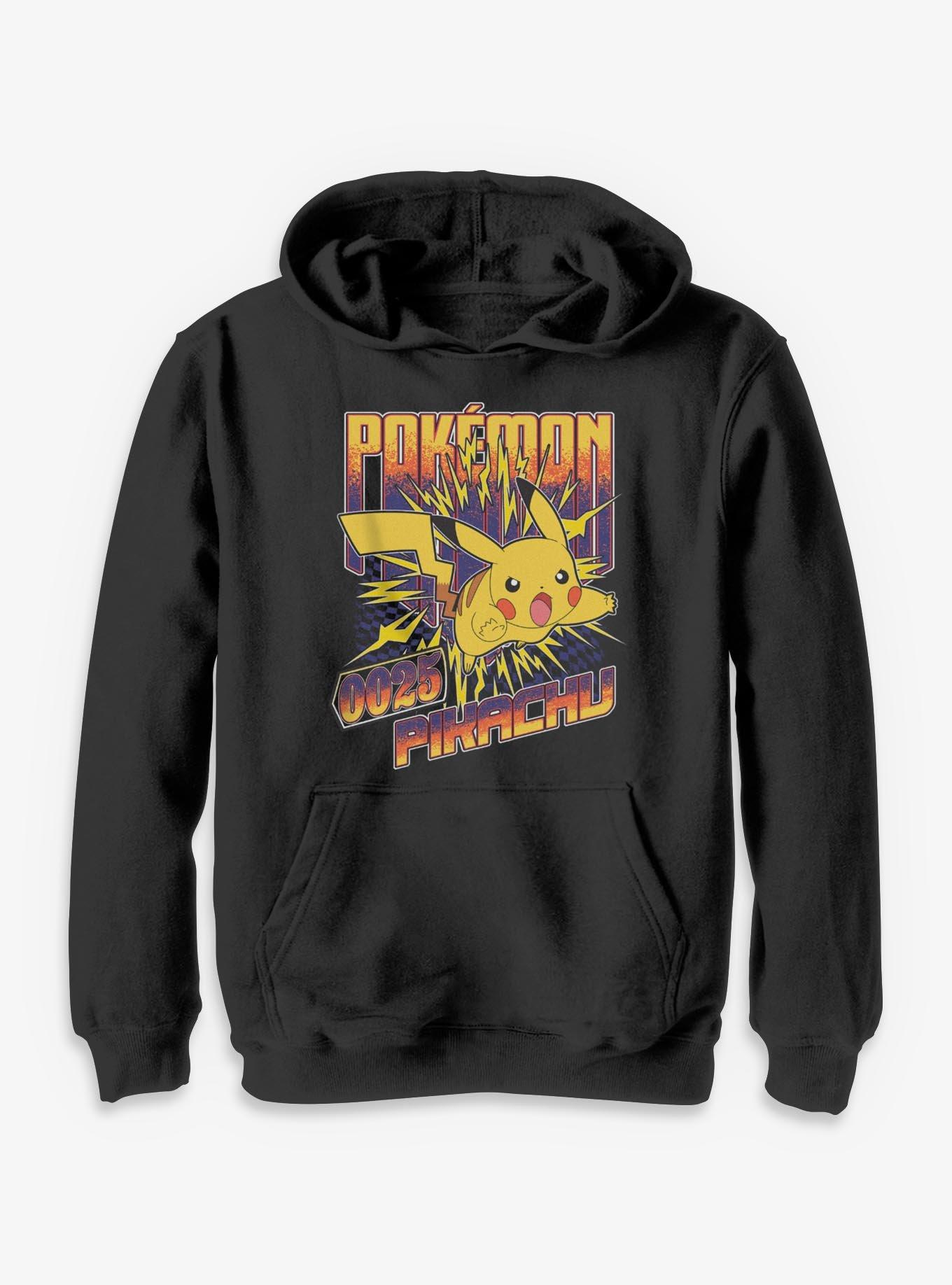 Pokemon 0025 Electric Pikachu  Youth Hoodie, , hi-res