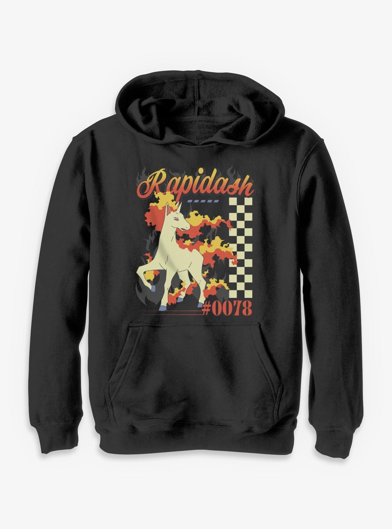 Pokemon Rapidash Racing Youth Hoodie, , hi-res