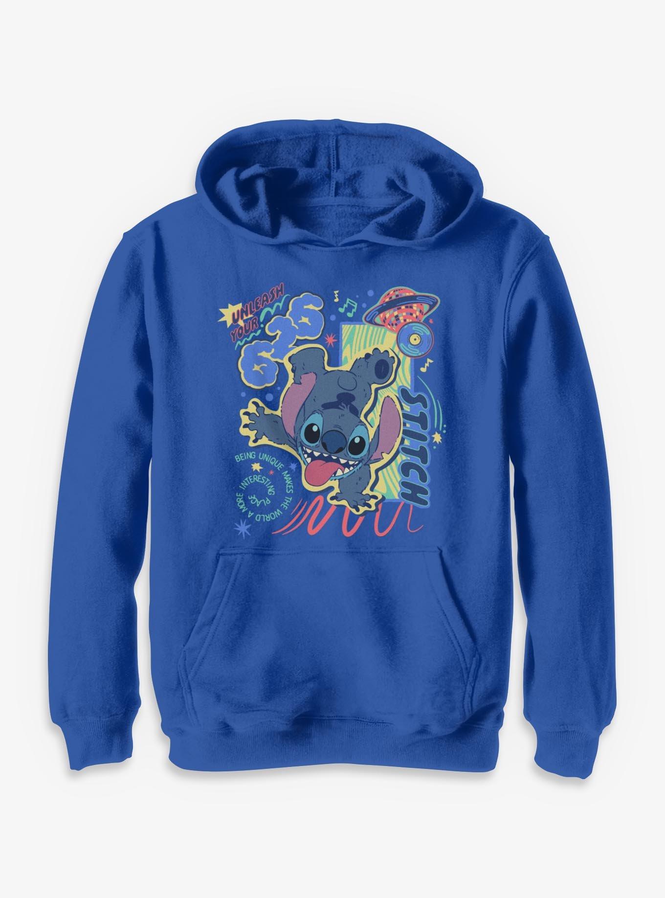 Disney Lilo & Stitch Cosmic Stitch  Youth Hoodie, , hi-res
