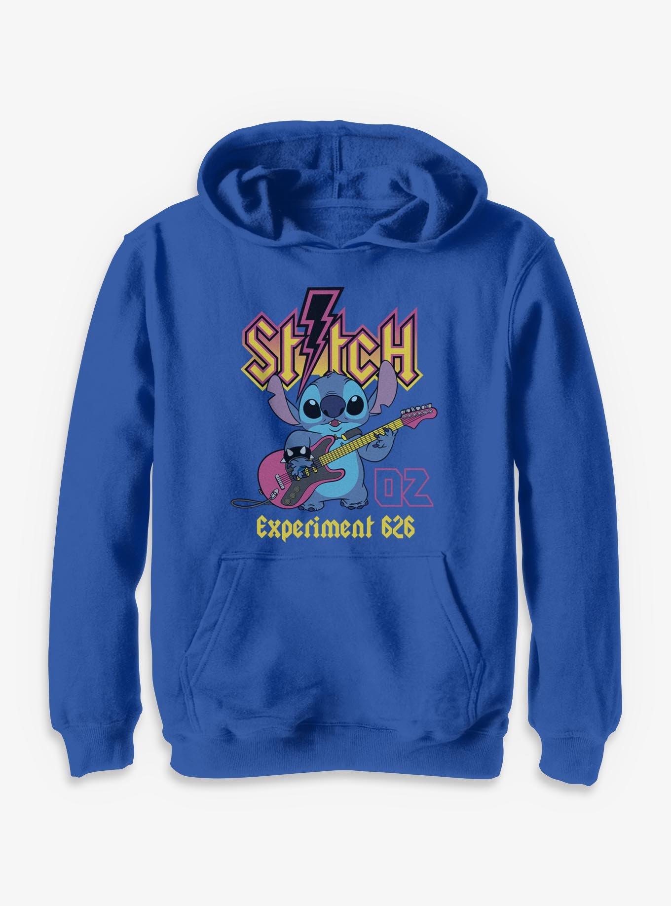 Disney Lilo & Stitch Rock Concert Tour Stitch Youth Hoodie, , hi-res