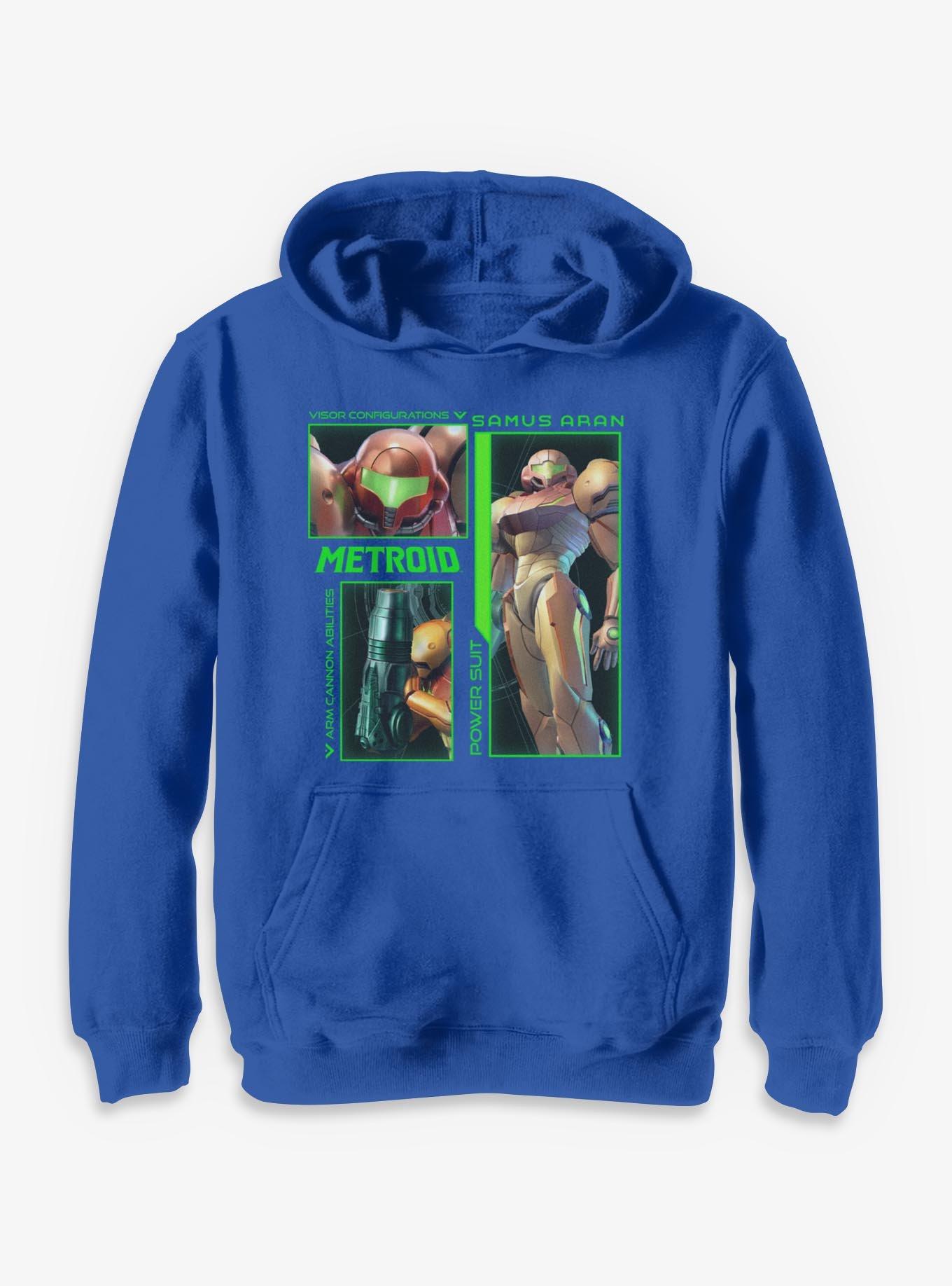 Nintendo Samus Specs Youth Hoodie, , hi-res