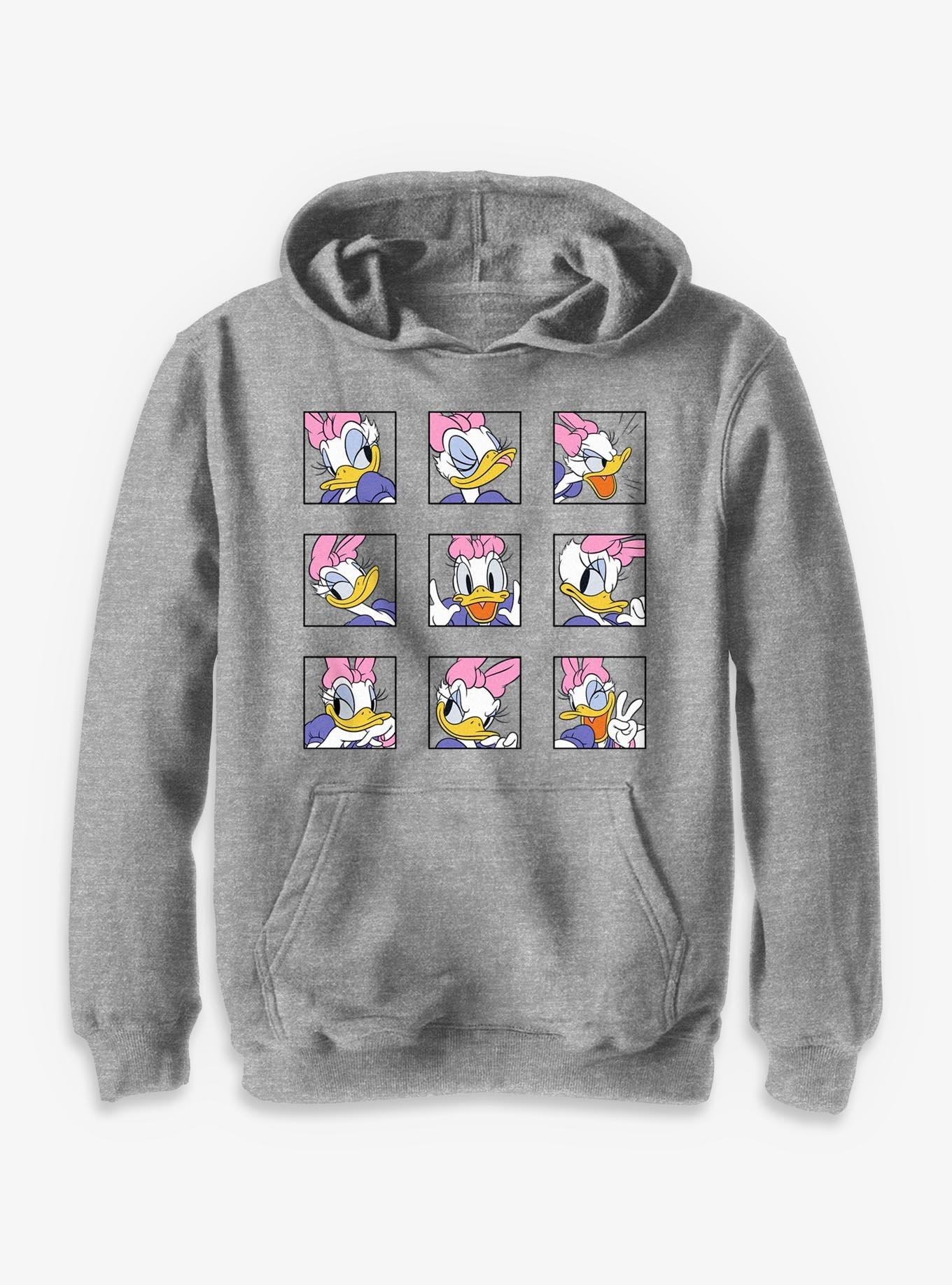 Disney Mickey Mouse Daisy Duck Expressions  Youth Hoodie, , hi-res