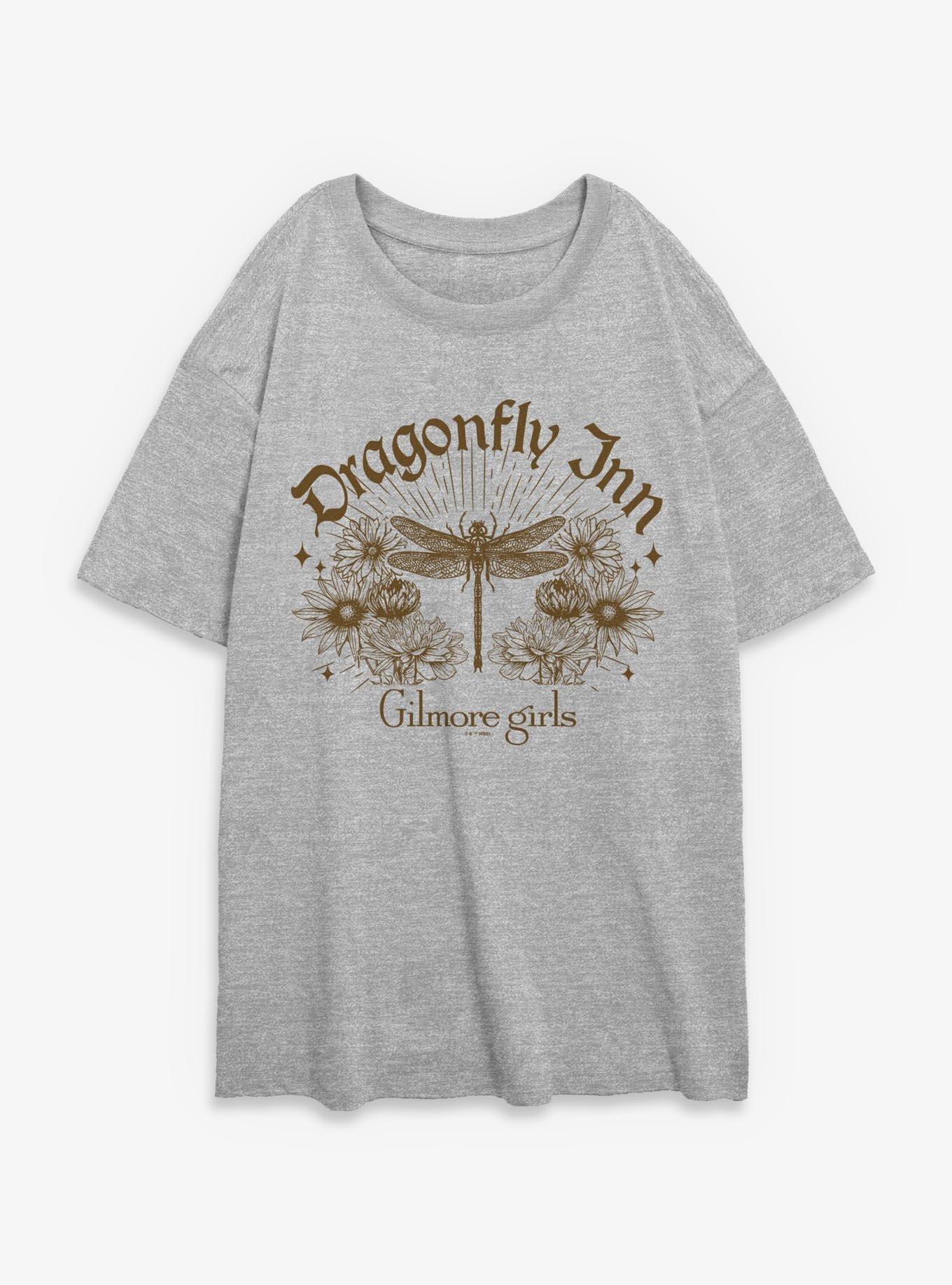 Gilmore Girls Dragonfly Inn Antique Womens Oversized T-Shirt, , hi-res