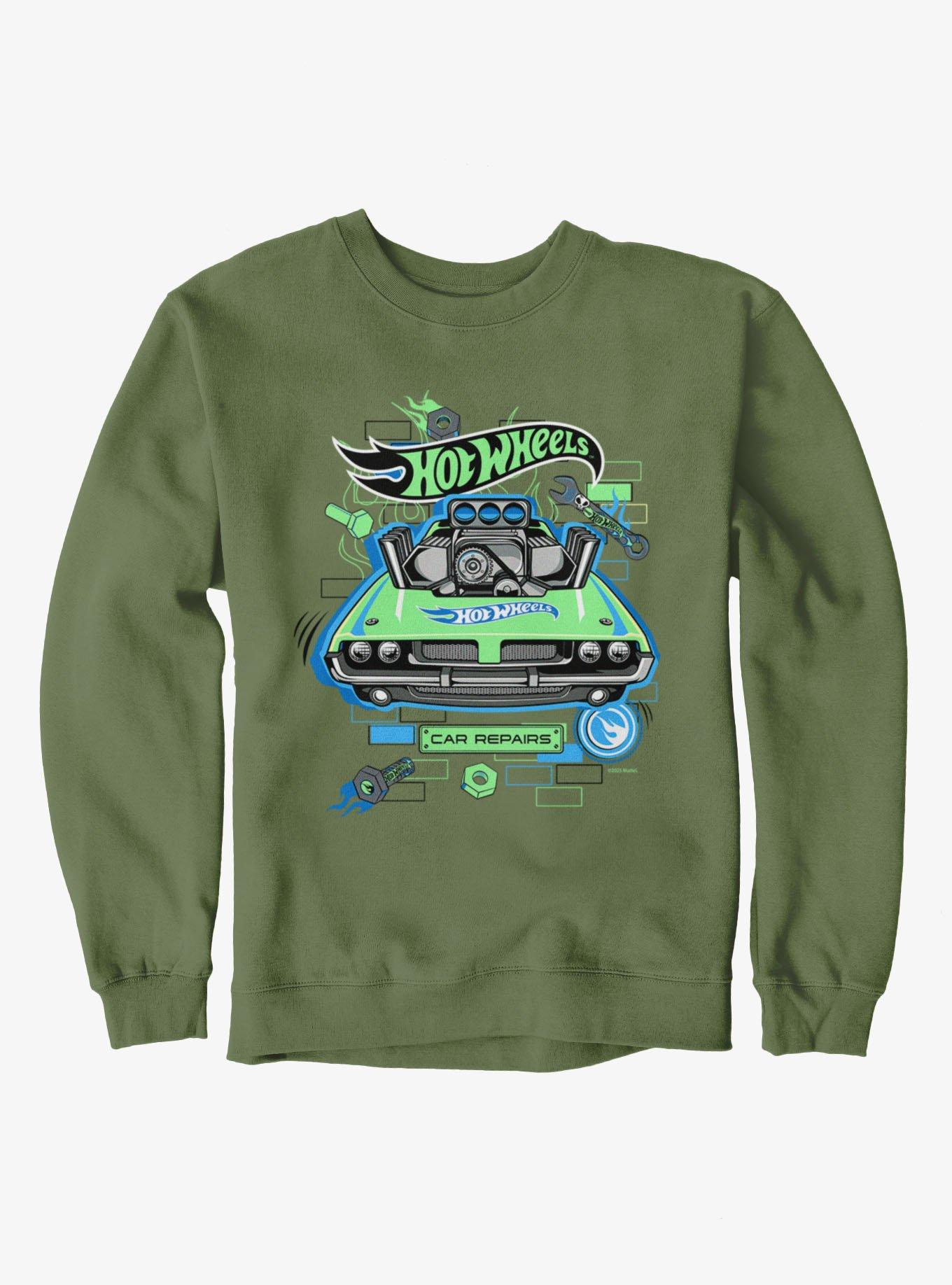 Hot Wheels Car Repairs Sweatshirt
