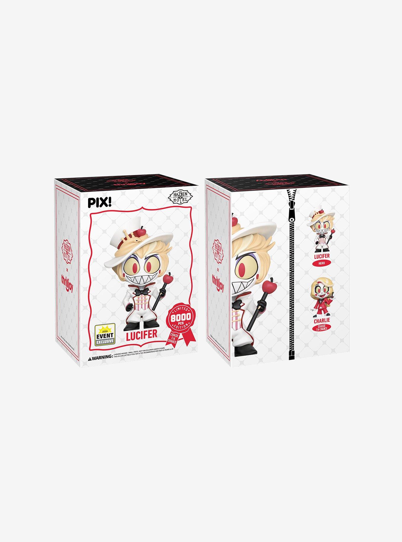 Thrilljoy Hazbin Hotel Pix! Lucifer Vinyl Figure, , hi-res