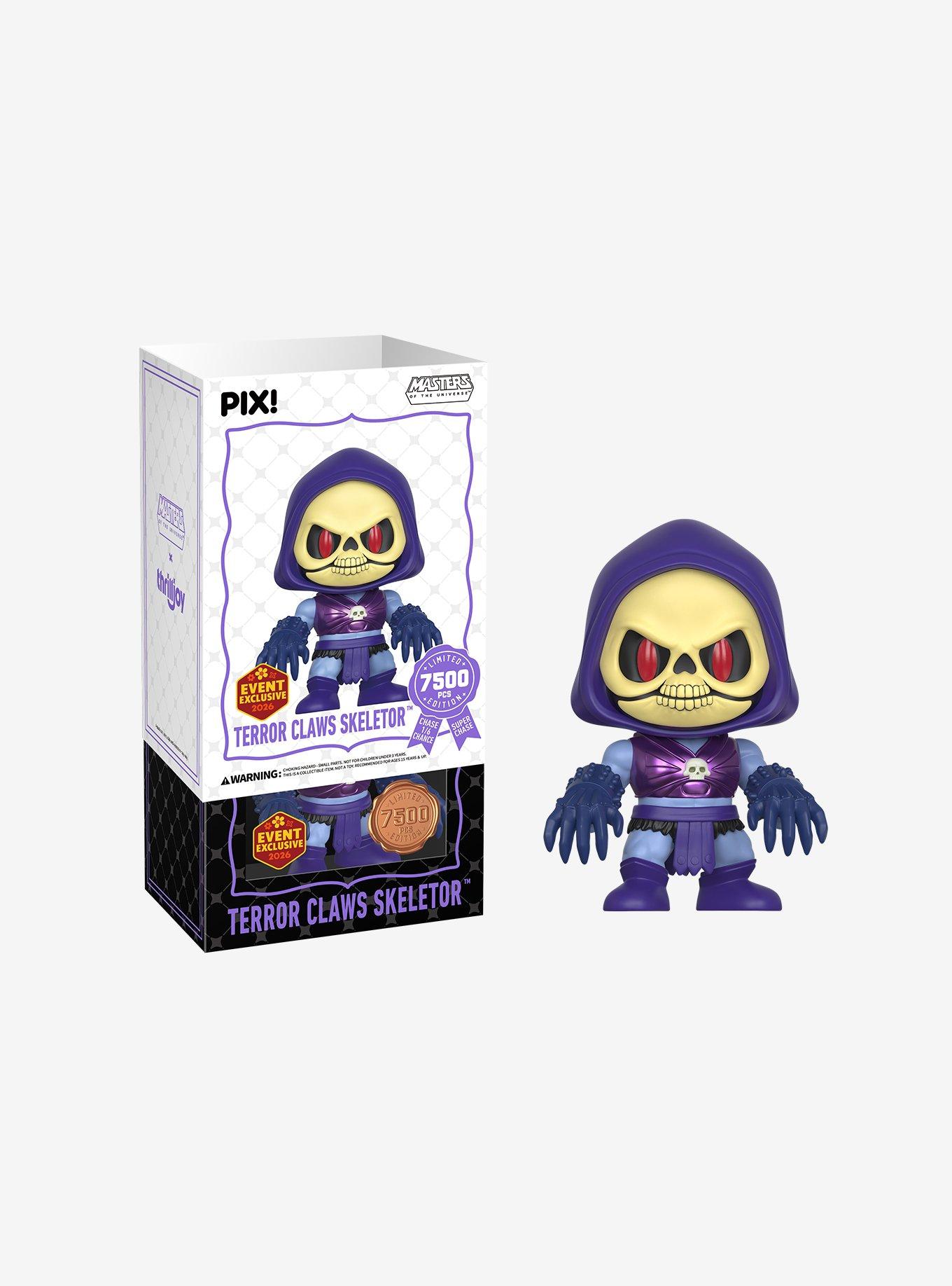 Thrilljoy Masters of The Universe Pix! Terror Claws Skeletor Vinyl Figure (Spring Event Exclusive), , hi-res