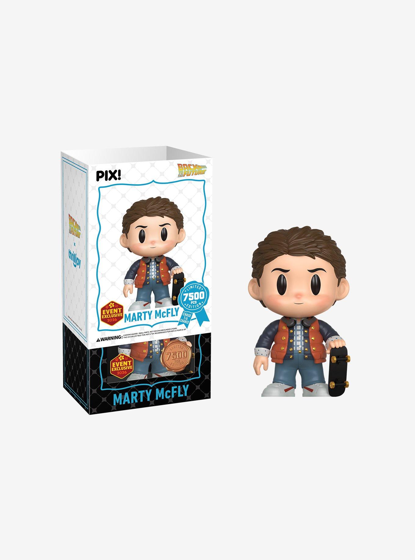 Thrilljoy Back To The Future Pix! Marty McFly Vinyl Figure (Spring