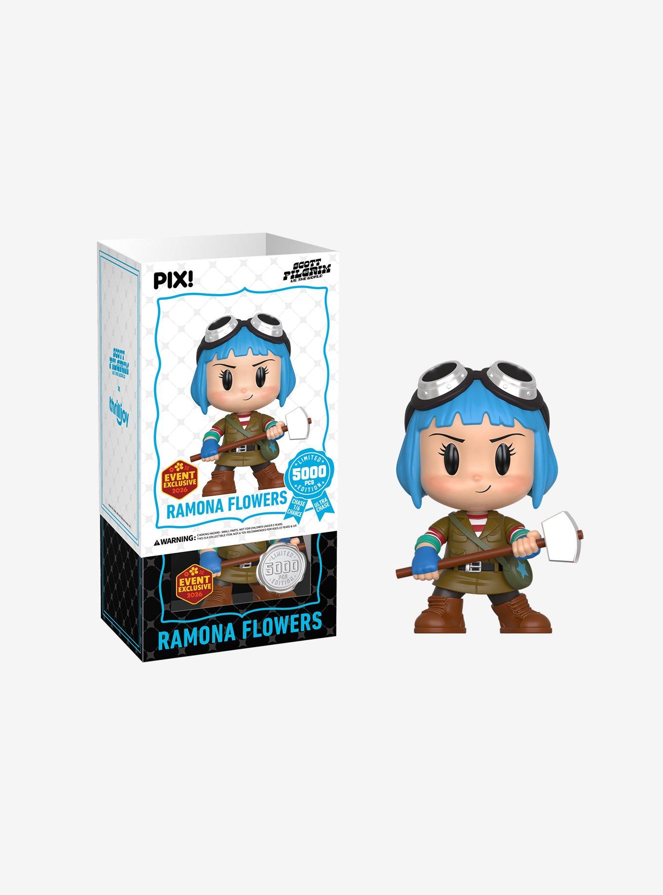 Thrilljoy Scott Pilgrim vs. The World Pix! Ramona Flowers Vinyl Figure (Spring Event Exclusive), , hi-res