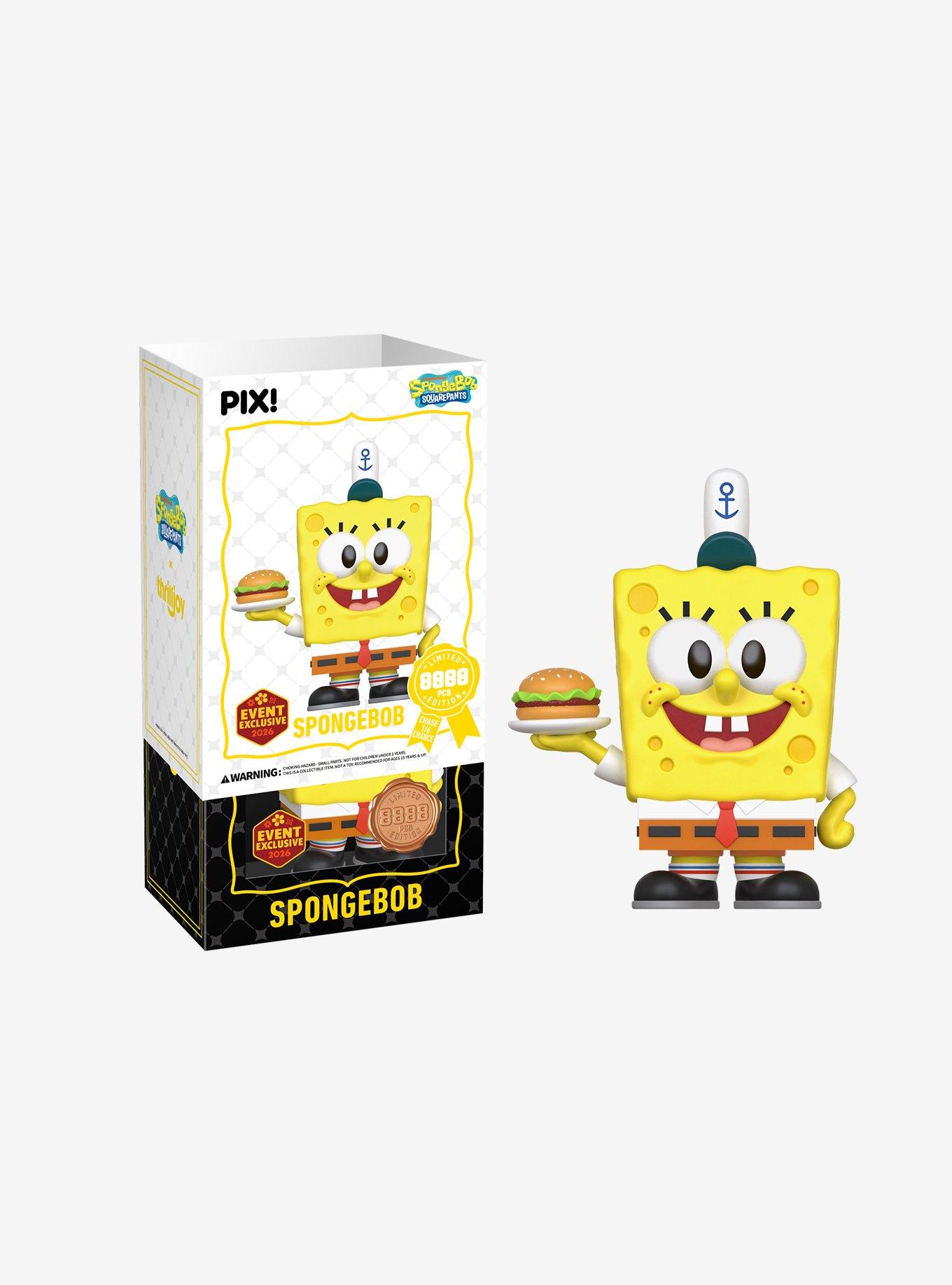 Thrilljoy SpongeBob SquarePants Pix! SpongeBob Vinyl Figure (Spring Event Exclusive), , hi-res