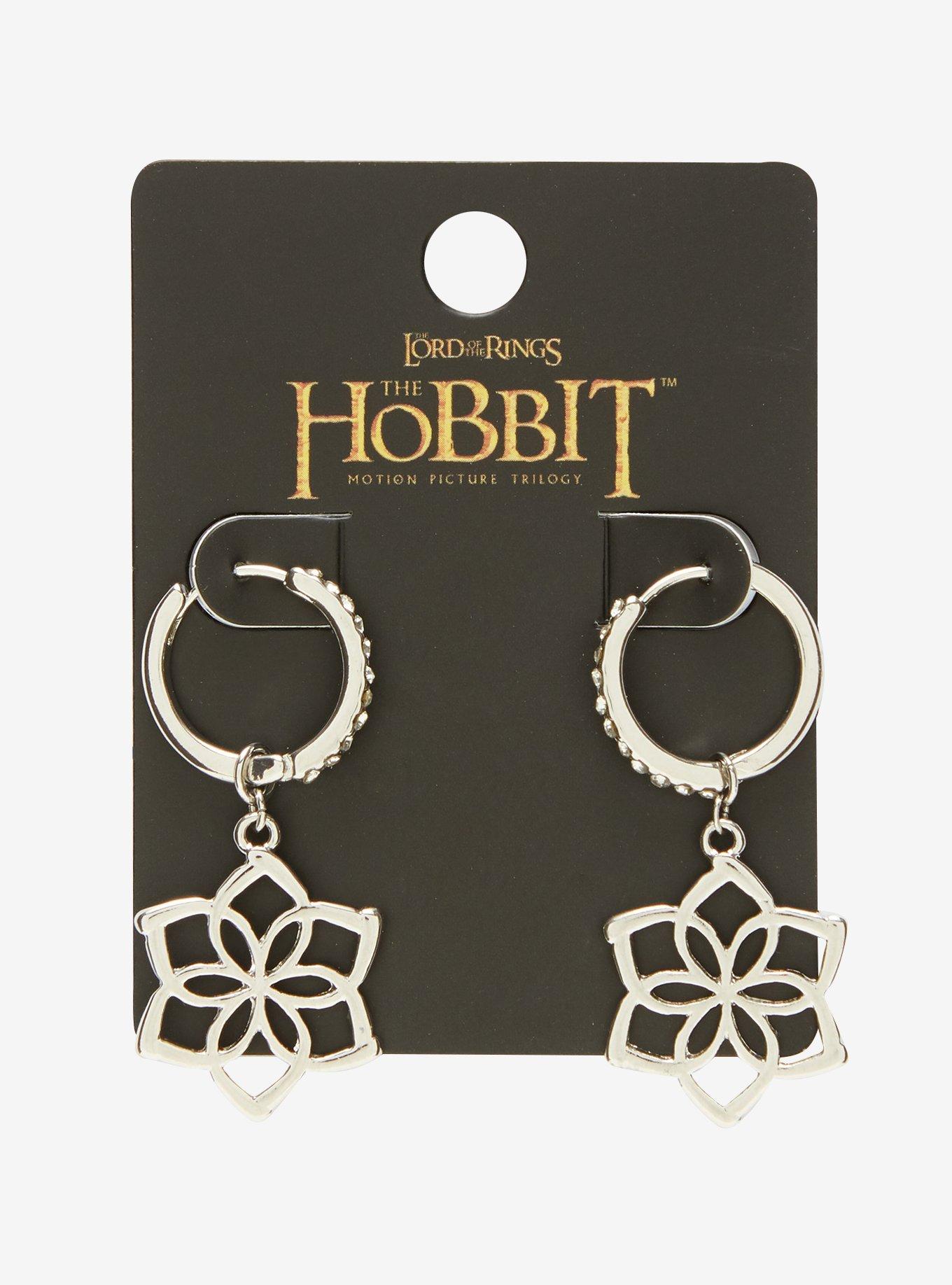 Her Universe The Lord of The Rings Galadriel Flower Earrings Her Universe Exclusive, , hi-res