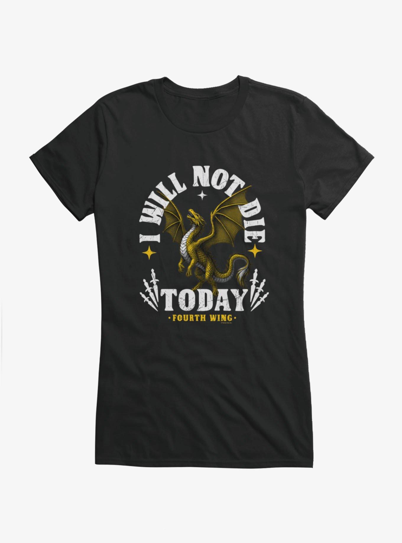 Fourth Wing The Empyrean Will Not Die Arch Girls T-Shirt
