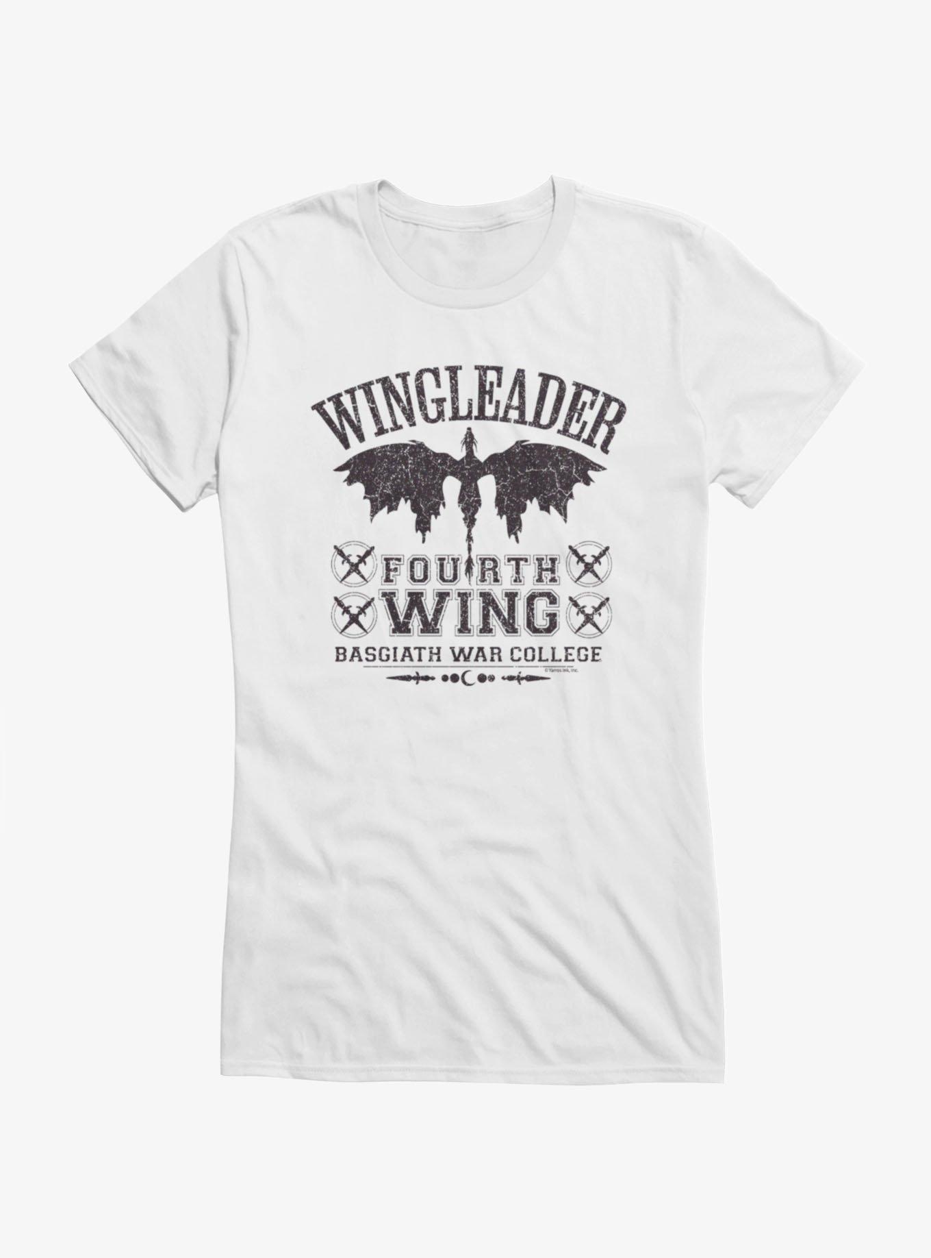 Fourth Wing The Empyrean Wingleader Basgiath War College Girls T-Shirt, , hi-res