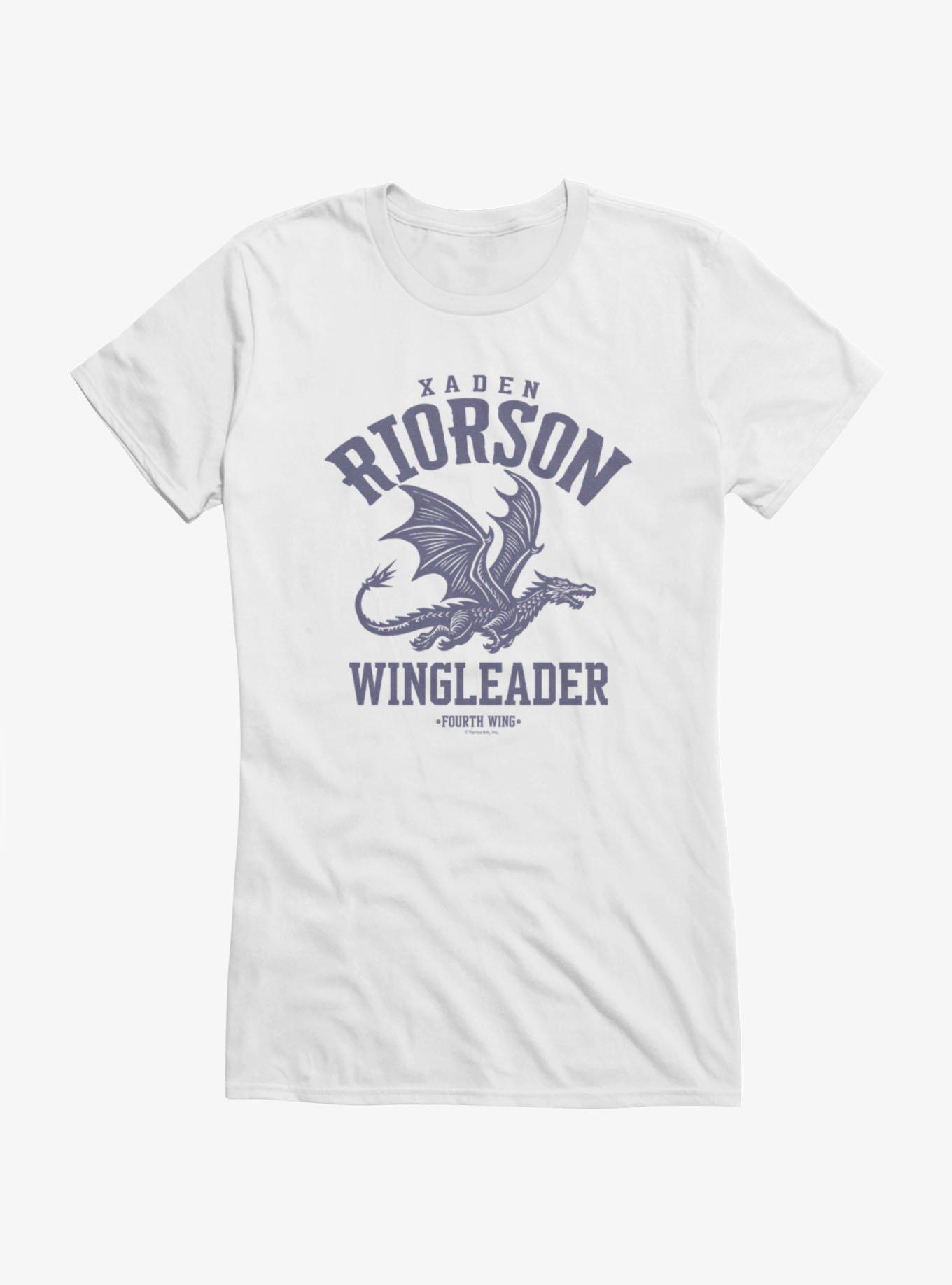 Fourth Wing The Empyrean Xaden Riorson Wingleader Girls T-Shirt