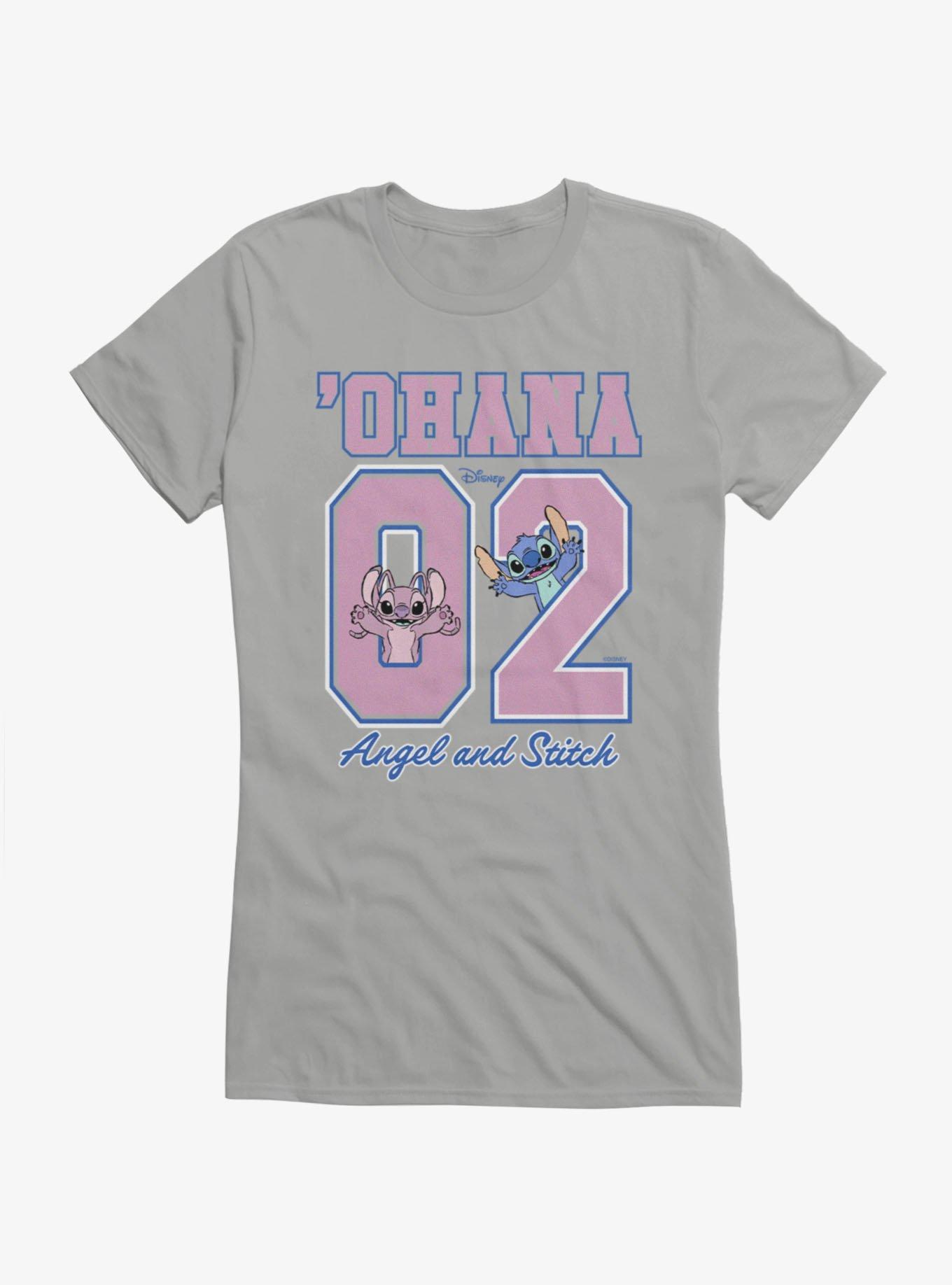 Disney Lilo & Stitch Stitch And Angel Ohana Girls T-Shirt
