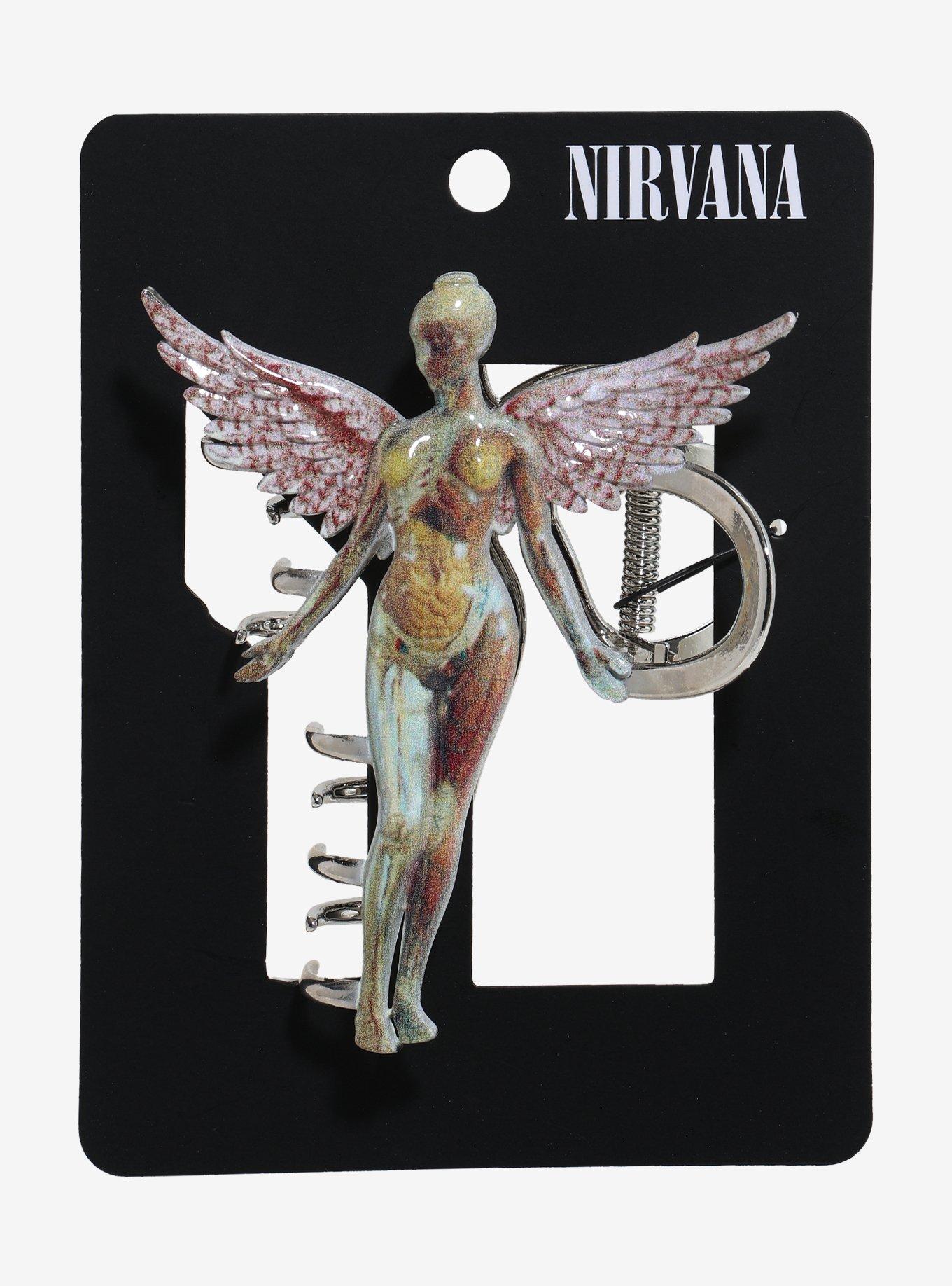 Nirvana In Utero Angel Claw Hair Clip, , hi-res