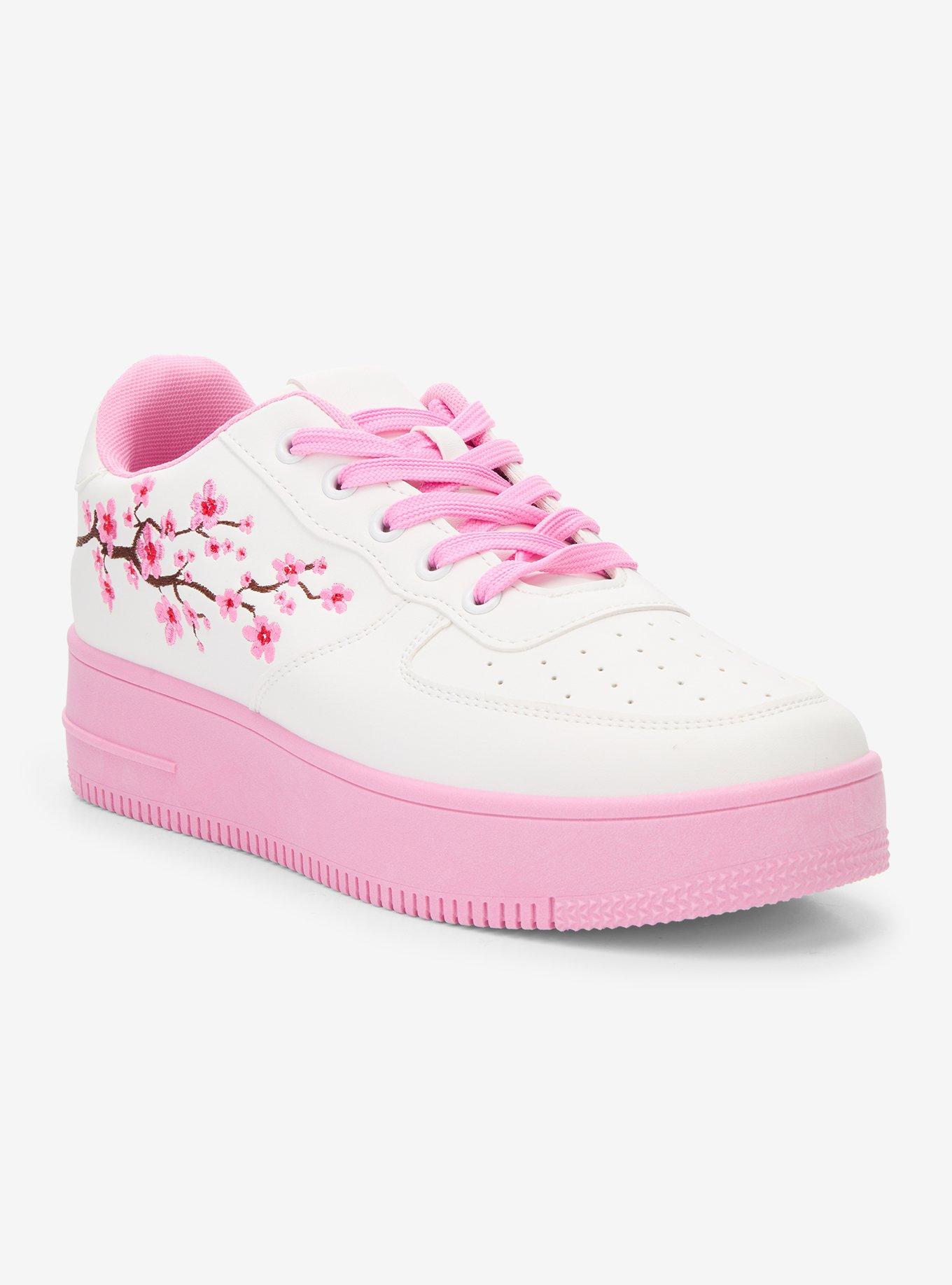 Koi Morning Sakura Platform Trainer Sneakers, , hi-res